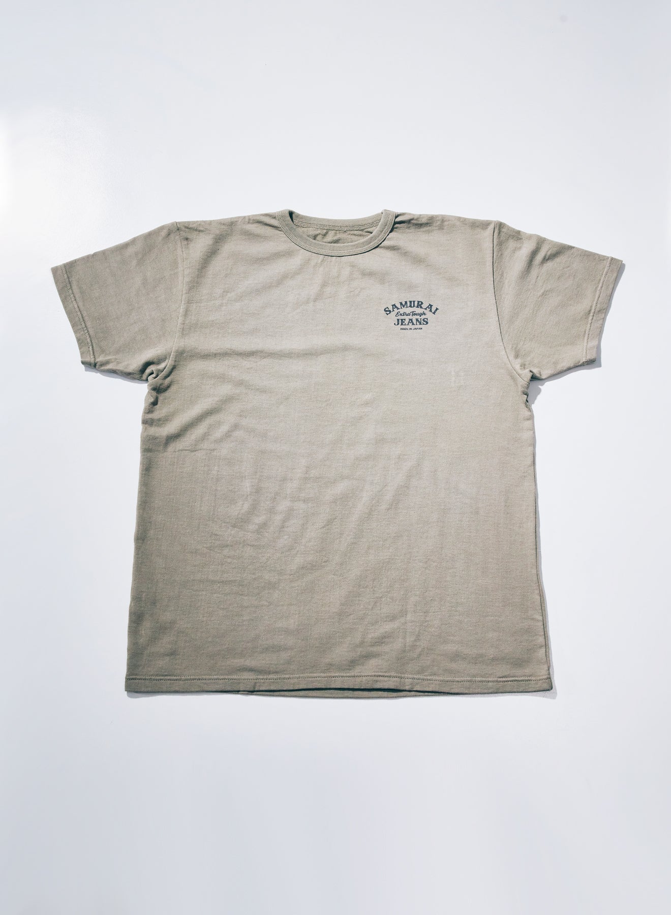 SJST26-105 (Aged Cotton Inlay Loopwheel T-Shirt) - CONCRETE GRAY