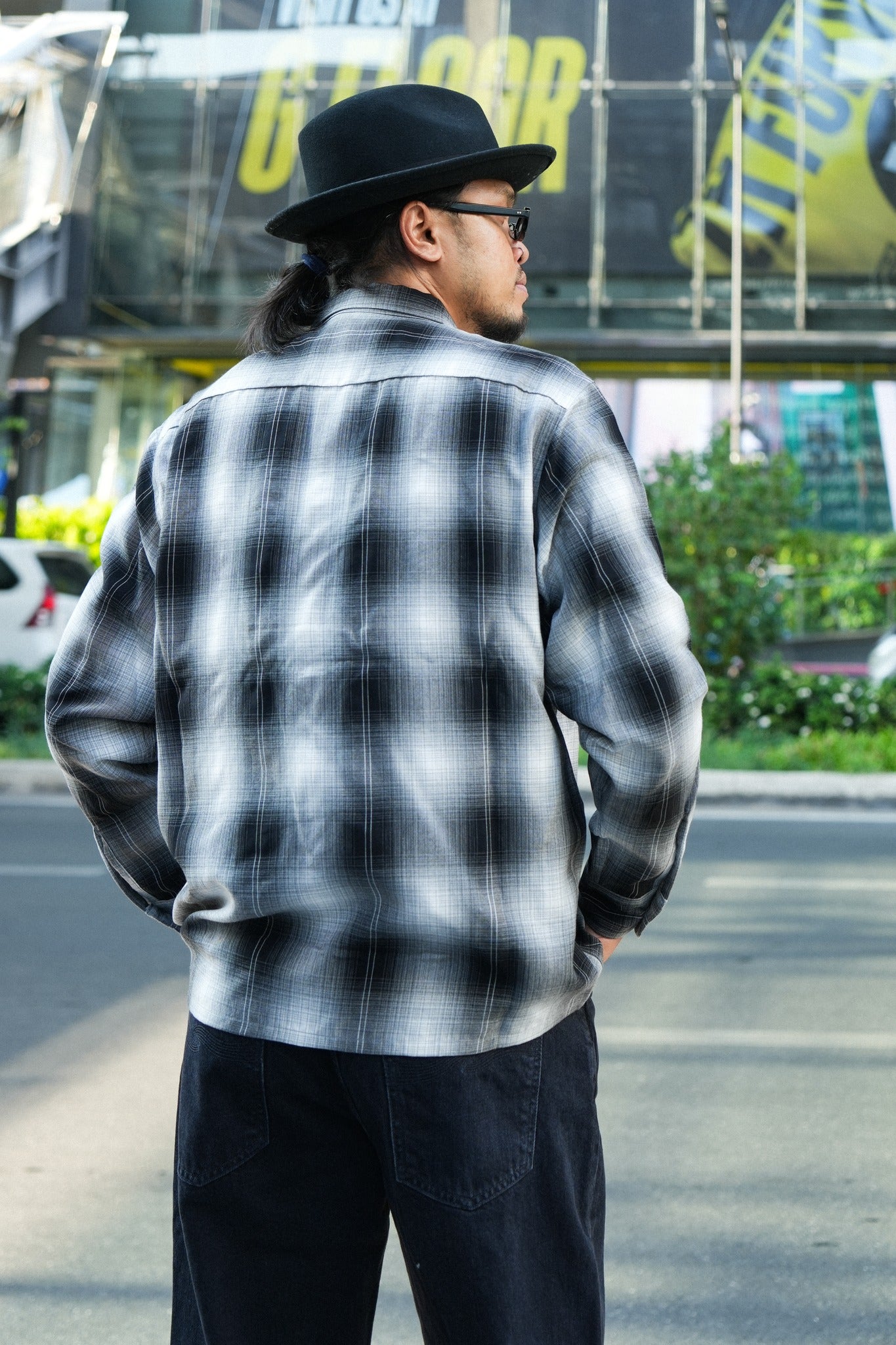 60S BOX SHIRT - GREY