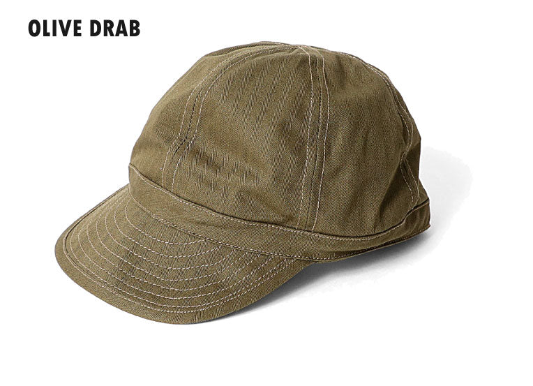 6774 USMC HBT CAP - OLIVE DRAB