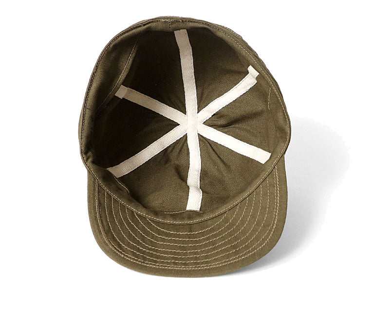 6774 USMC HBT CAP - OLIVE DRAB