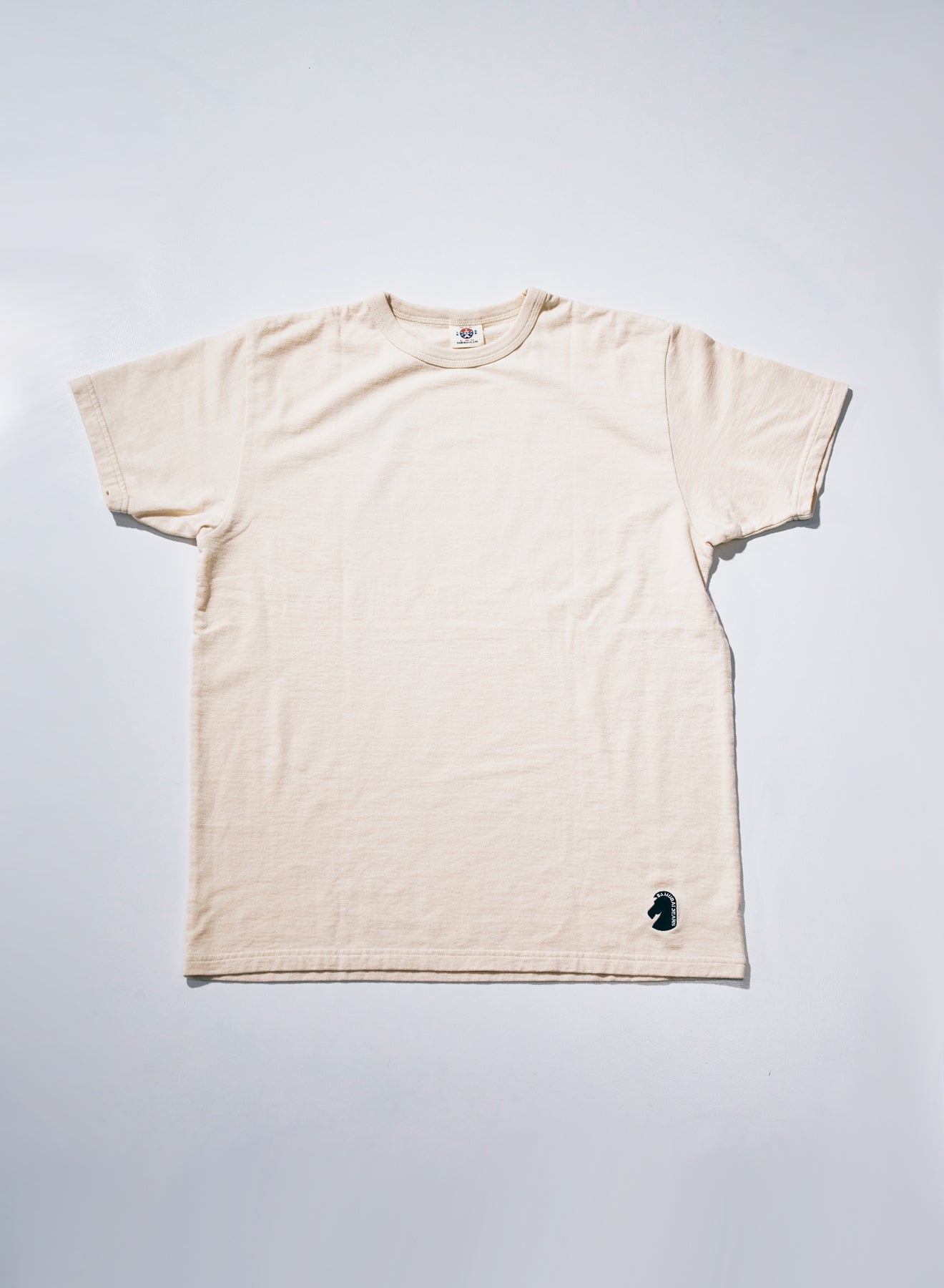 SJST26-106 (Aged Cotton Inlay Loopwheel T-Shirt) - IVORY