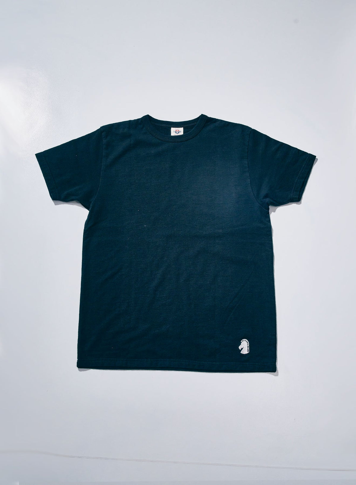 SJST26-106 (Aged Cotton Inlay Loopwheel T-Shirt) - BLACK