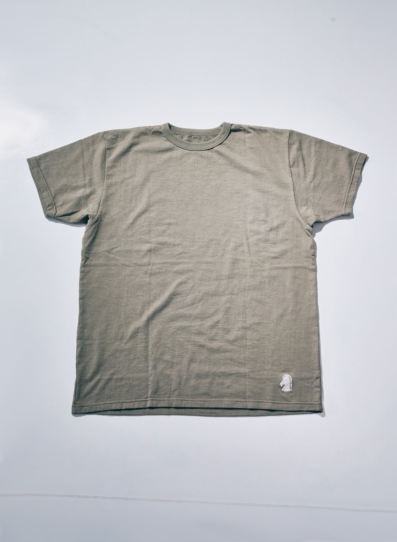 SJST26-106 (Aged Cotton Inlay Loopwheel T-Shirt) - CONCRETE GRAY