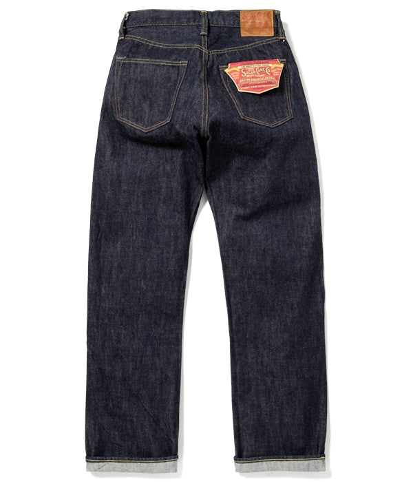 SC41947A / 14.25oz. DENIM 1947 MODEL REGULAR STRAIGHT (ONE WASH) - INDIGO