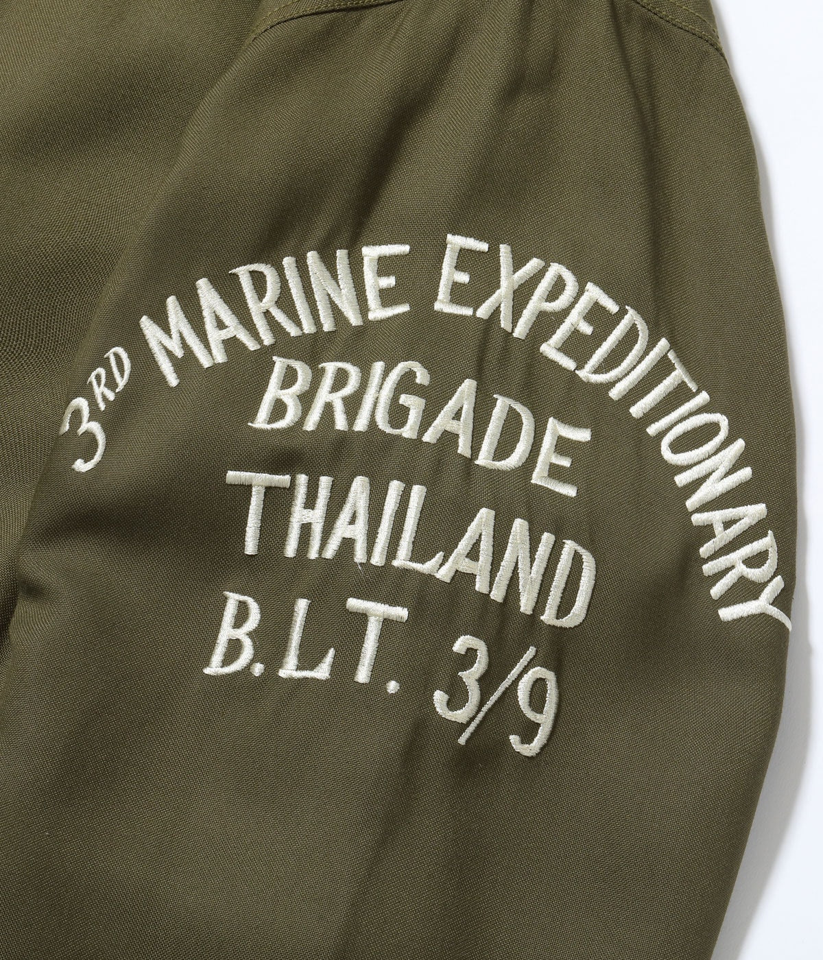BR15715 TOUR JACKET “U.S. MARINE CORPS 3rd MARINE EXPEDITIONARY BRIGADE” - OLIVE