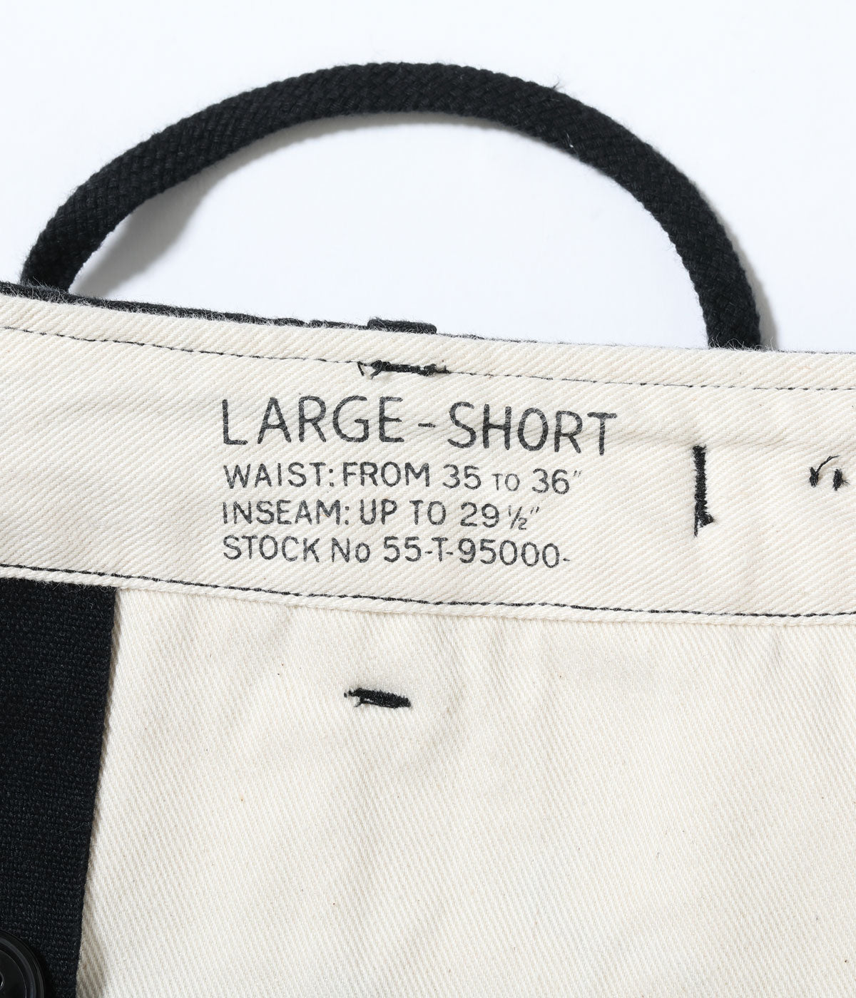 BR42592 WILLIAM GIBSON COLLECTION BLACK M-51 TROUSERS - BLACK