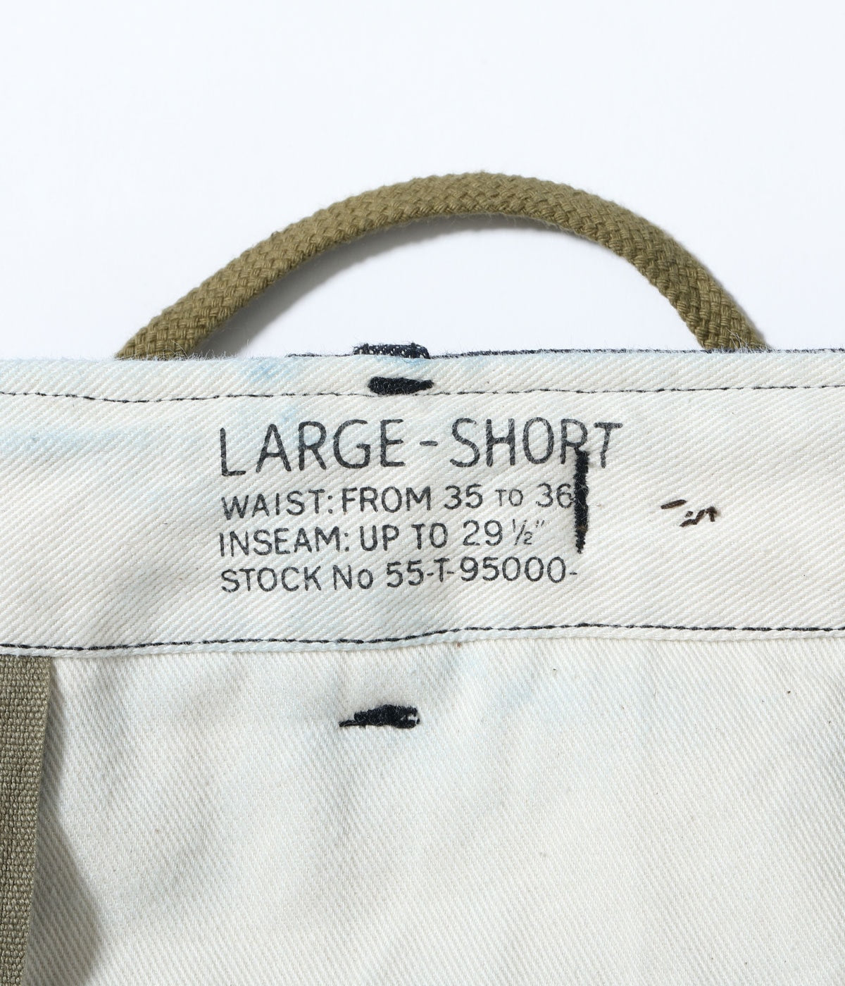 BR42586 TROUSERS SHELL FIELD Type M-51 “DENIM CIVILIAN MODEL” - INDIGO