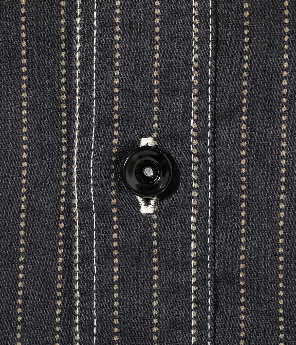 SC29585 FICTION ROMANCE 8.5oz. BLACK WABASH STRIPE WORK SHIRT - BLACK WABASH