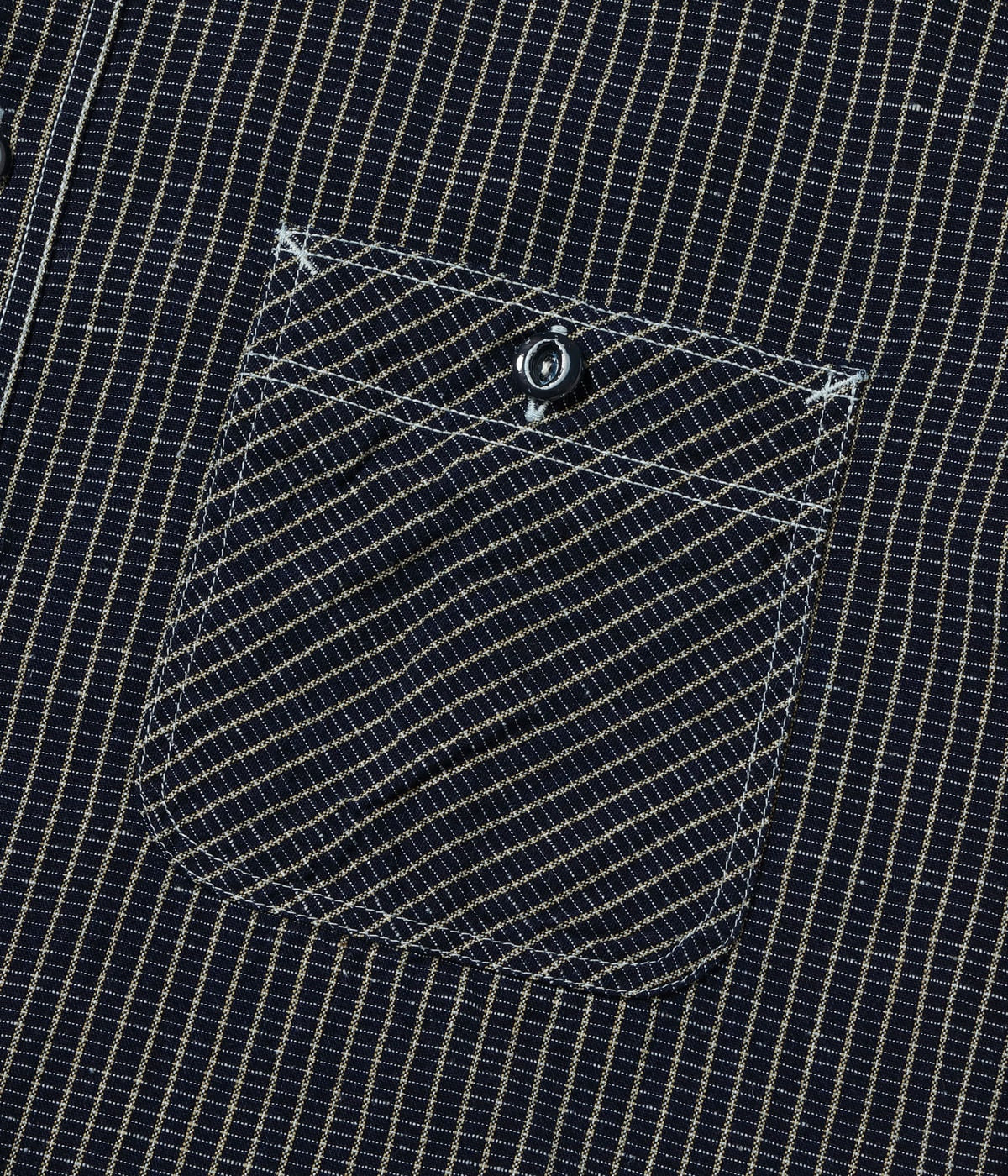 SC39734 FICTION ROMANCE 5.25oz. INDIGO CHECK WORK SHIRT - INDIGO