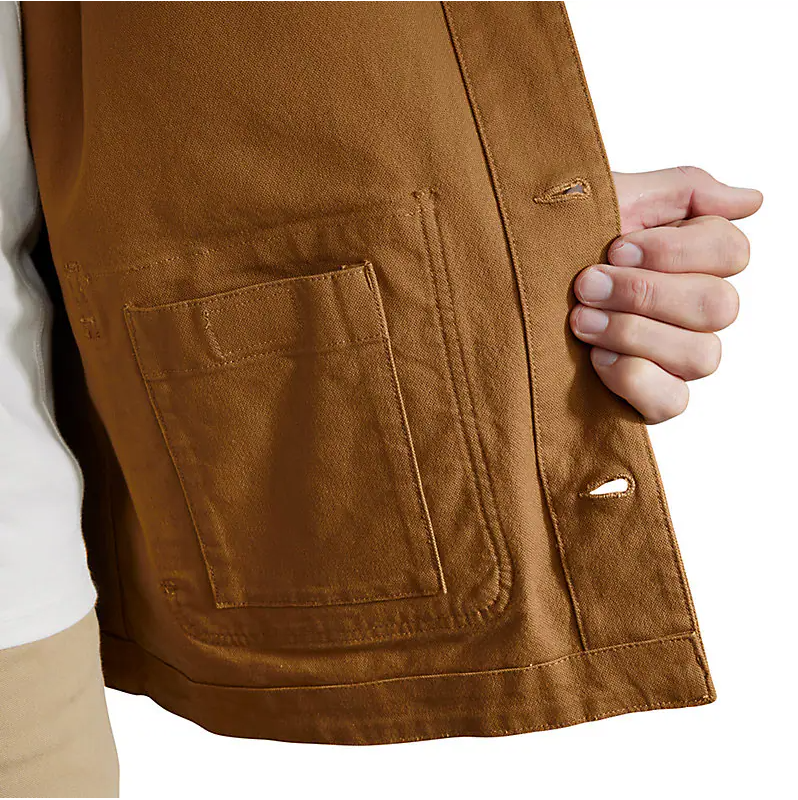 RUGGED FLEX® DUCK LOOSE FIT CHORE COAT-1 WARM RATING - CARHARTT BROWN