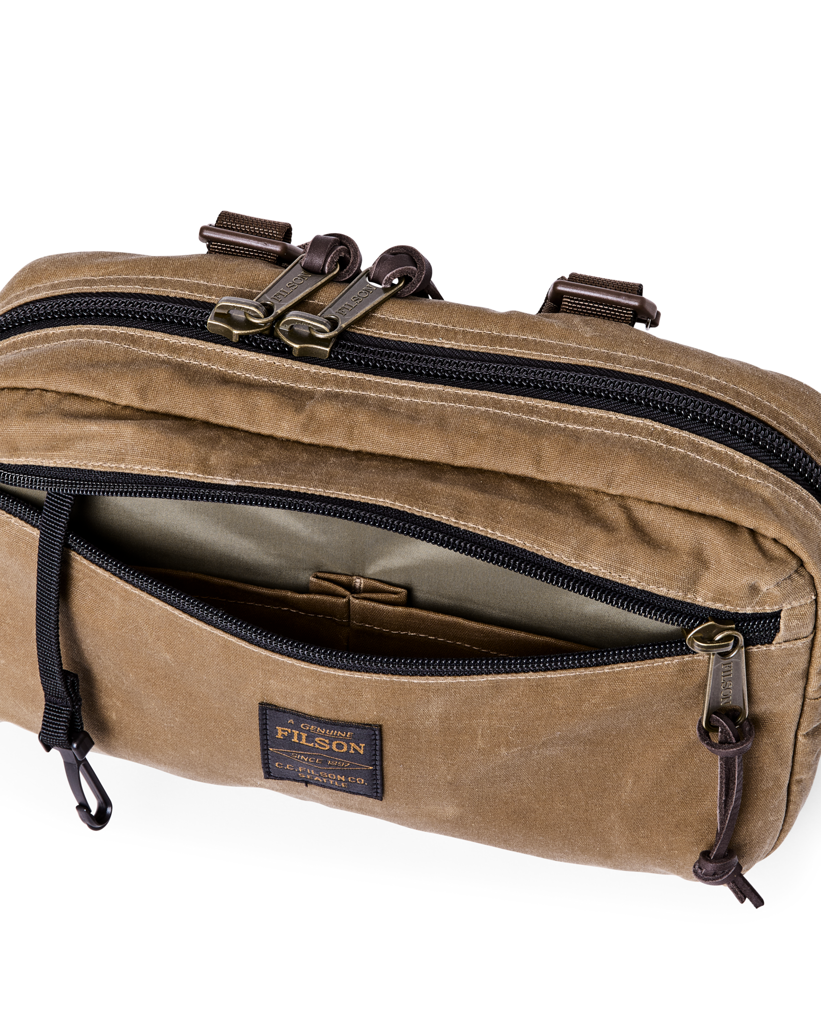 TRAPPER CREEK MODULAR WAISTPACK - DARK TAN