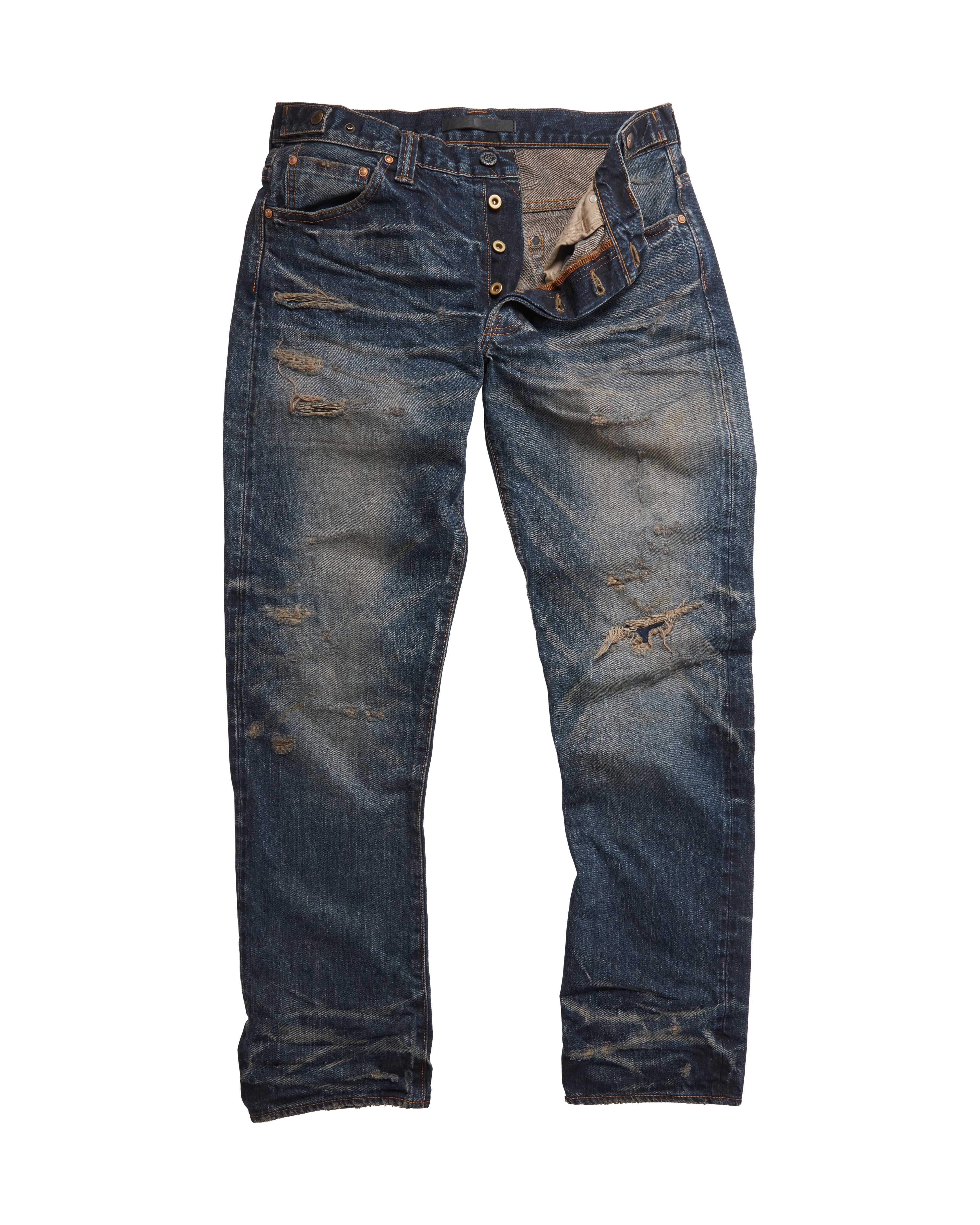 EDO STRAIGHT - AZA DISTRESSED