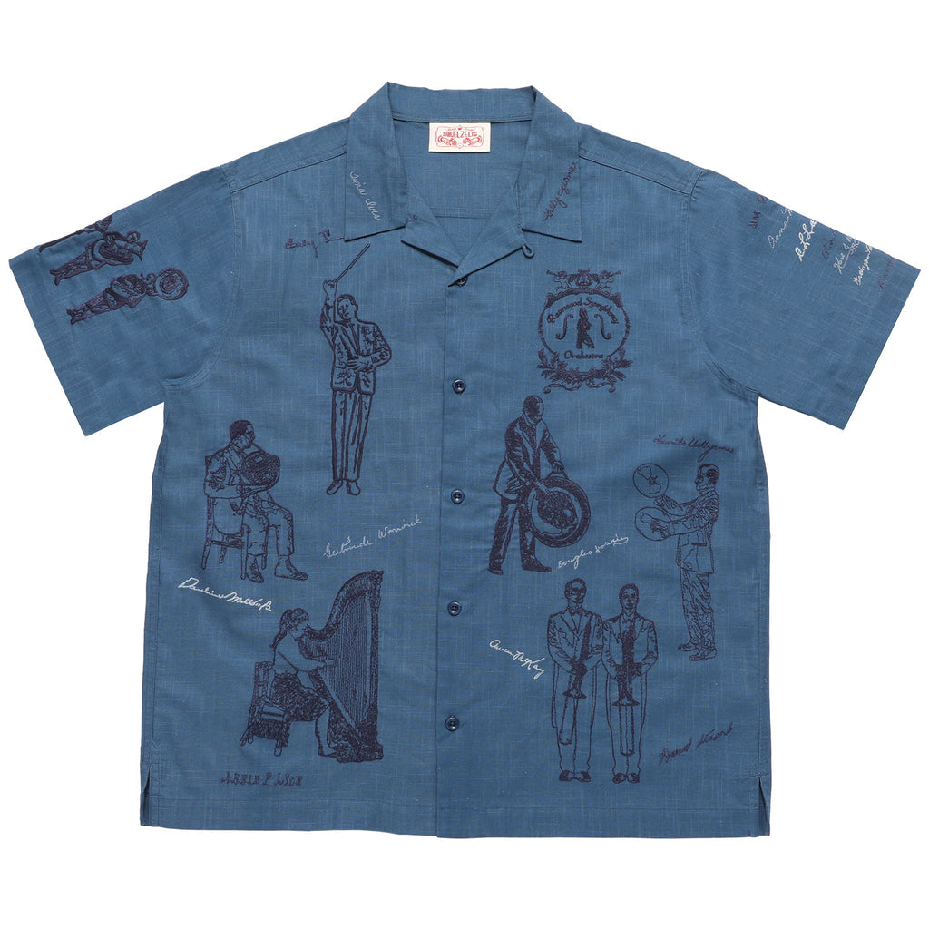 Orchestra Camp Shirt - Deep Blue