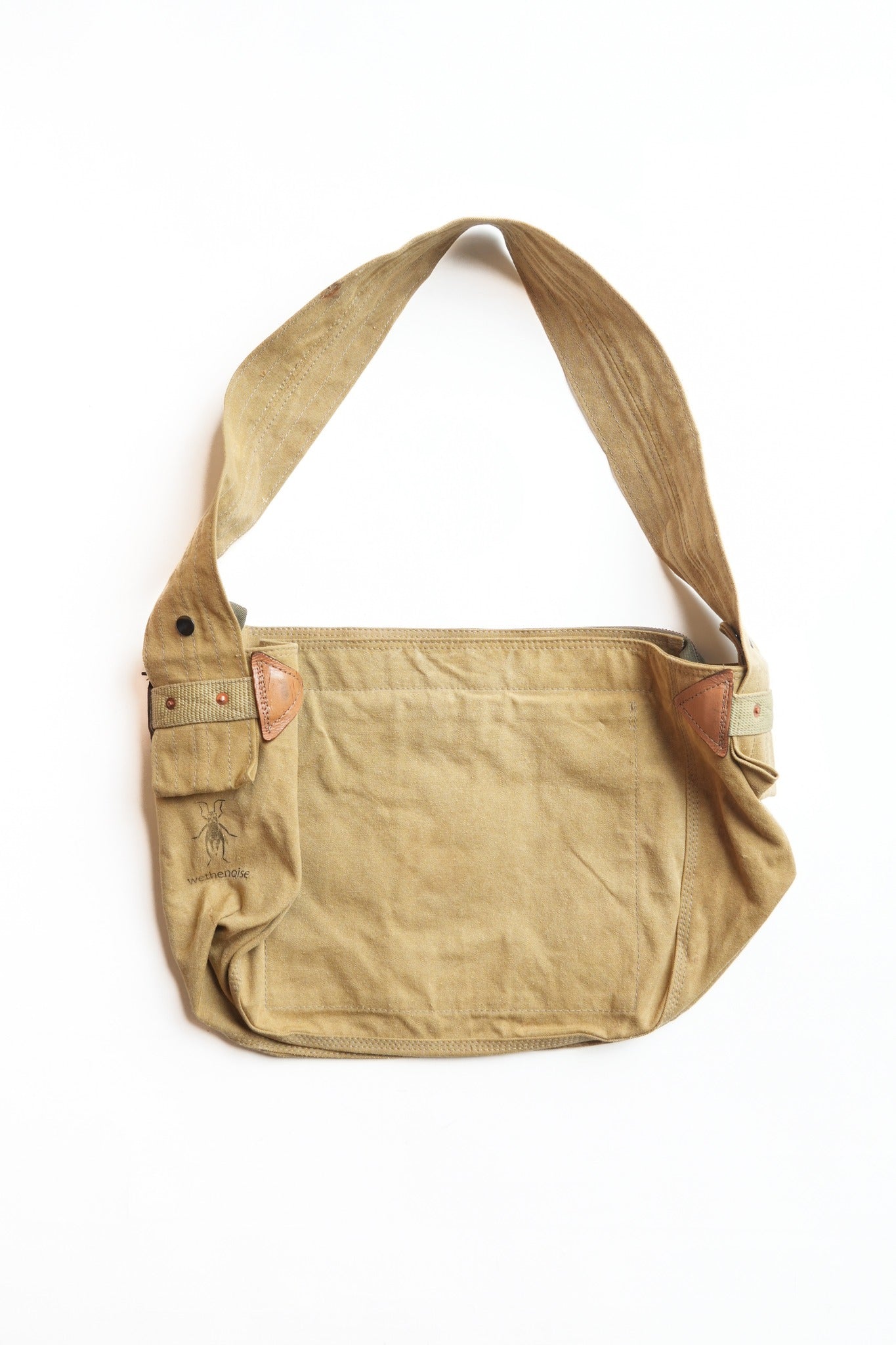 US BOY SCOUTS 1940S DUFFLE BAG REMAKE NEWSPAPER BAG - VINTAGE