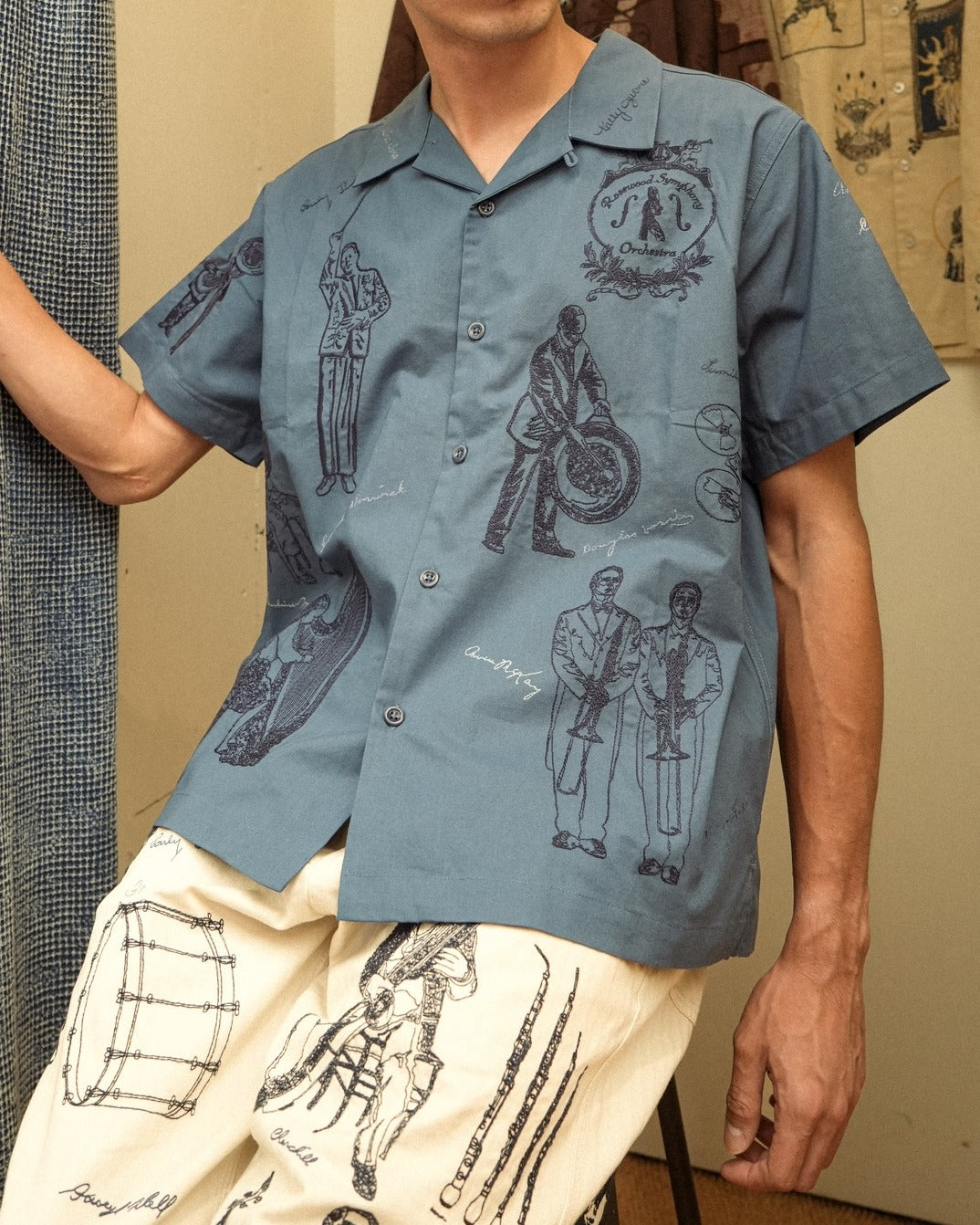 Orchestra Camp Shirt - Deep Blue