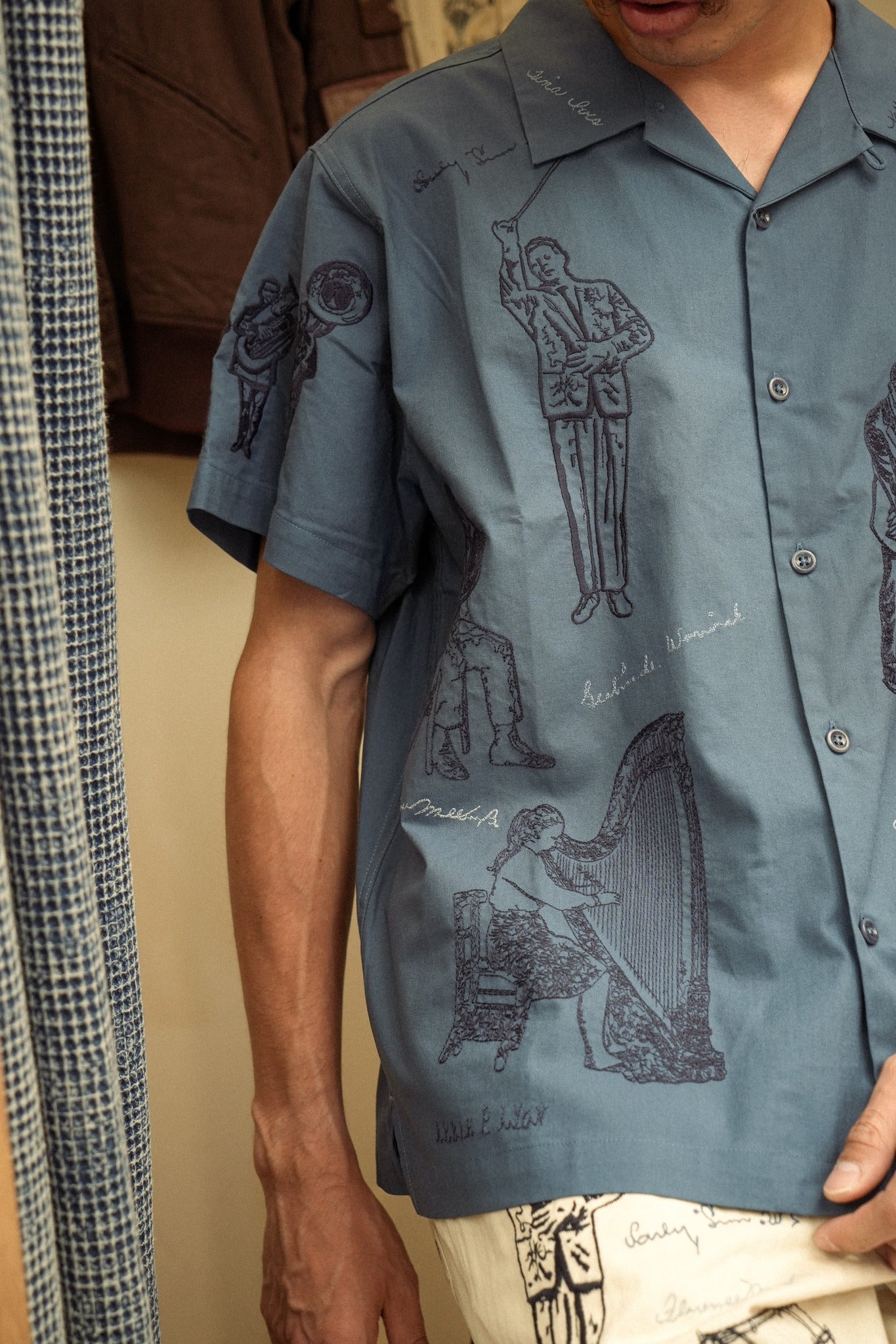 Orchestra Camp Shirt - Deep Blue