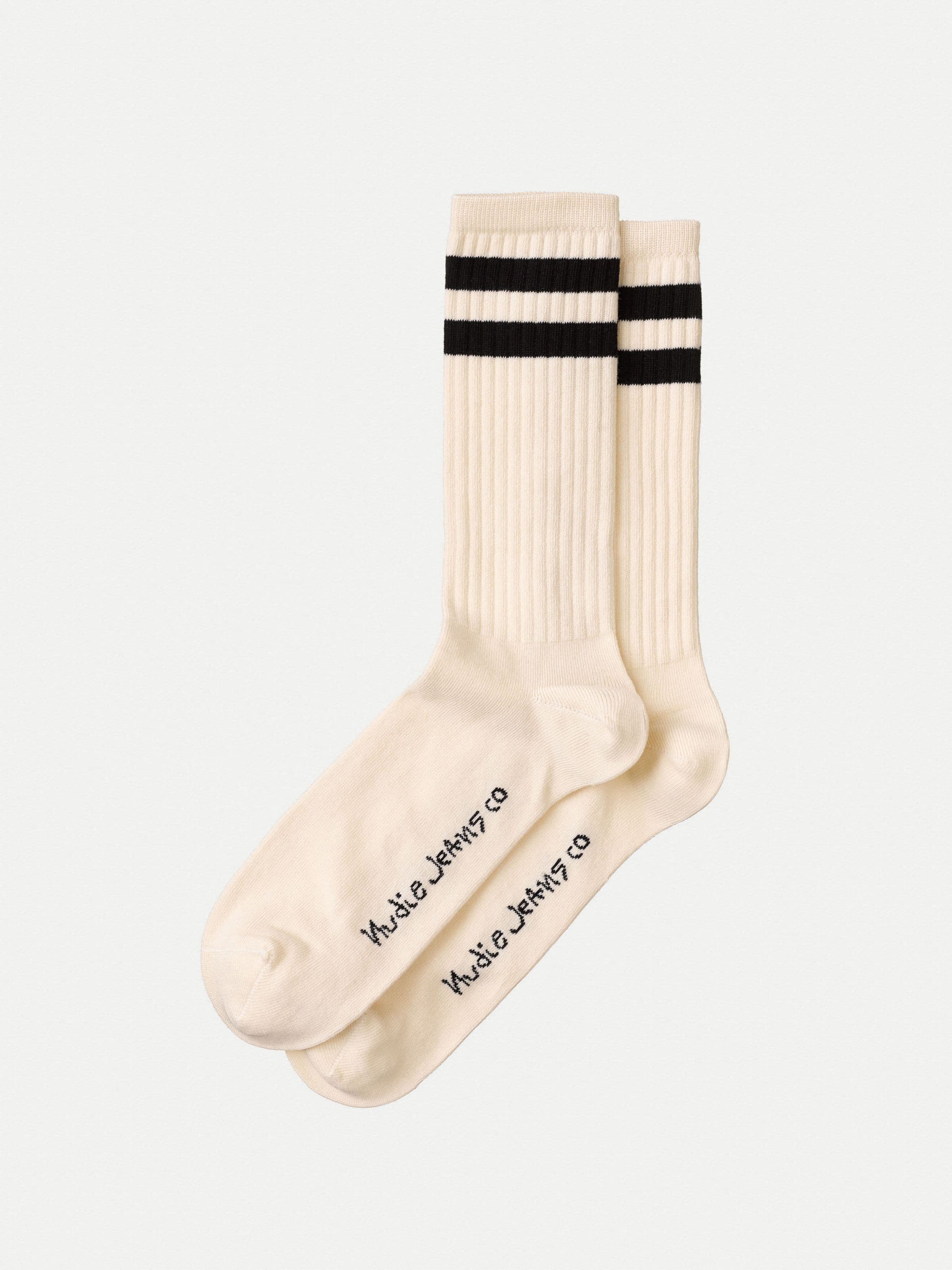 AMUNDSSON SPORT SOCKS - OFFWHITE/NAVY