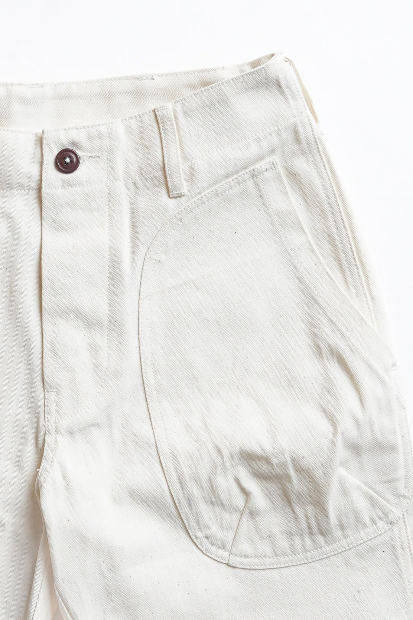 SHORT DECK PANTS - NATURAL HBT
