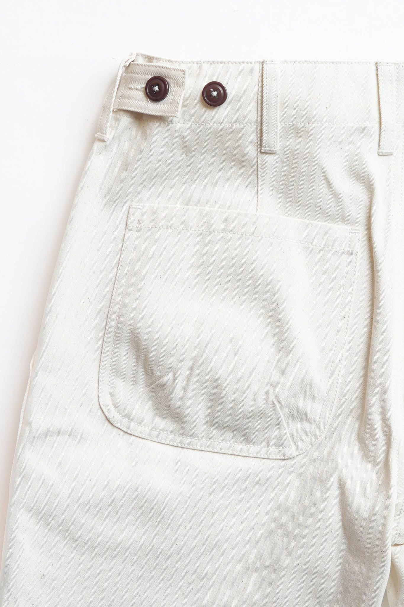 SHORT DECK PANTS - NATURAL HBT