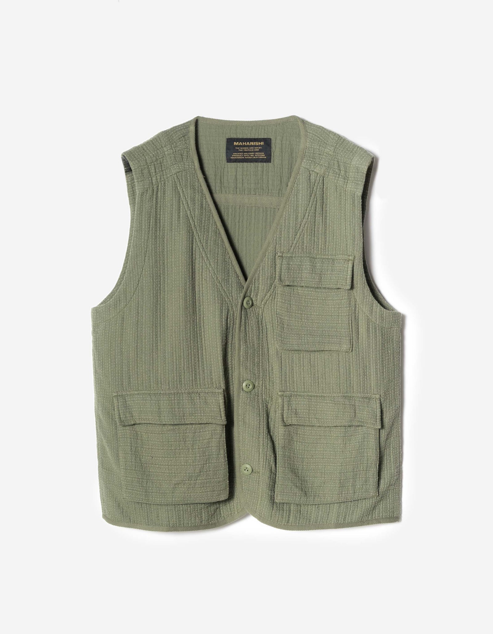 7303 Utility Vest - OLIVE