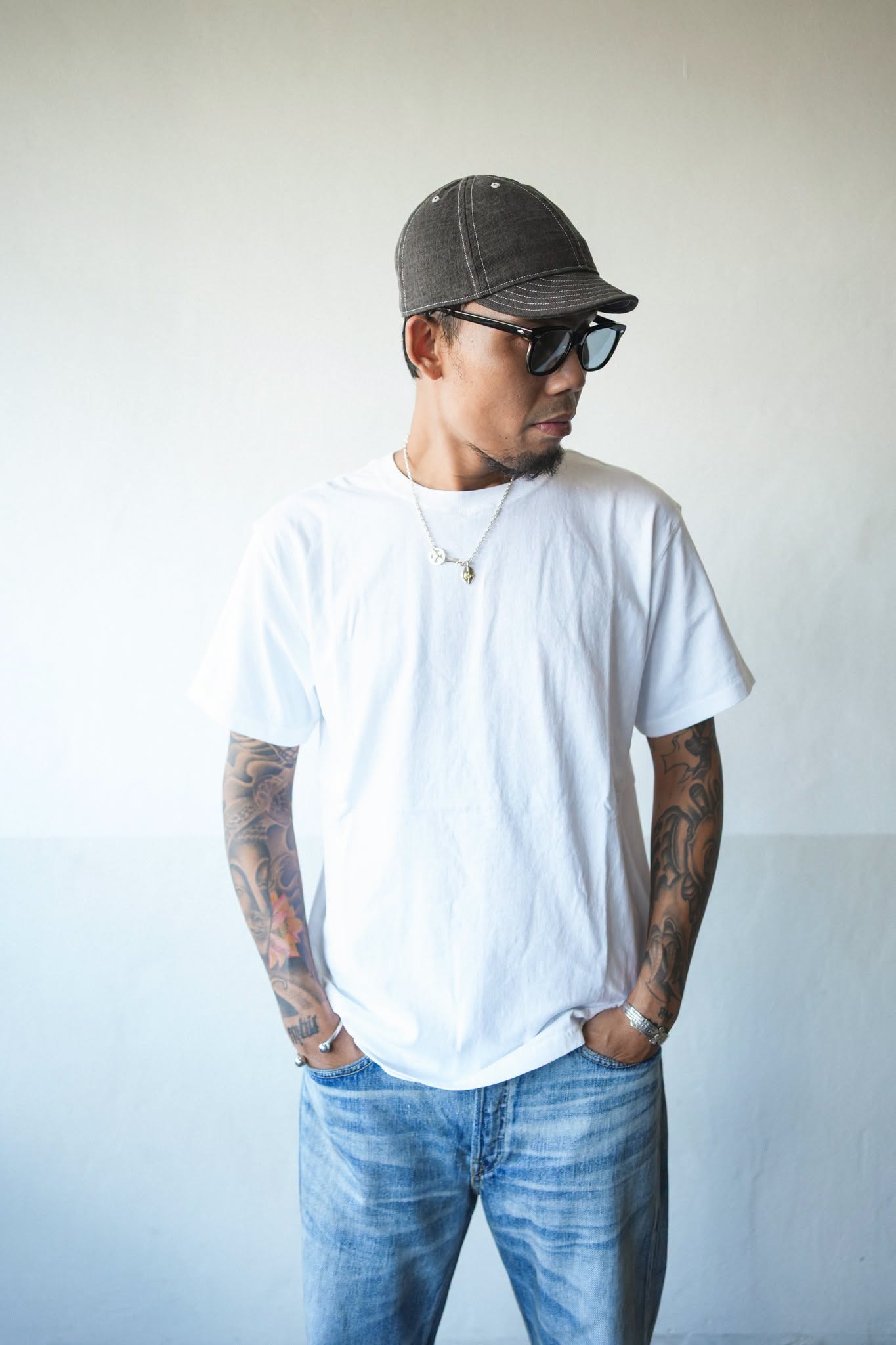CREW TEE S/S - WHITE