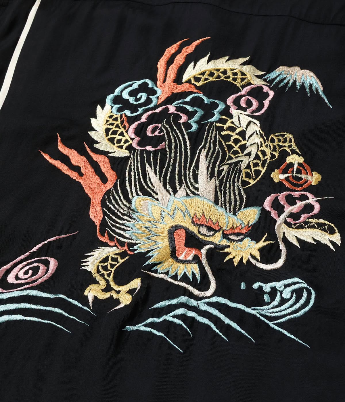 TT39701 SUKA SHIRT “DRAGON” - BLACK