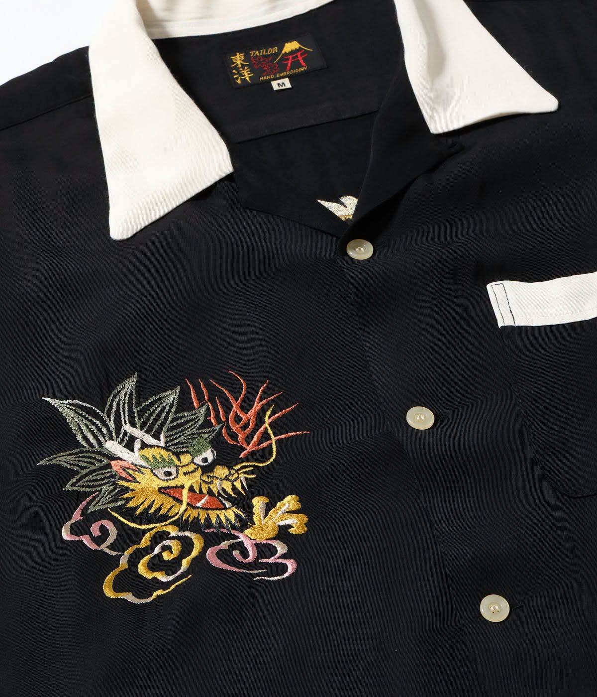 TT39701 SUKA SHIRT “DRAGON” - BLACK