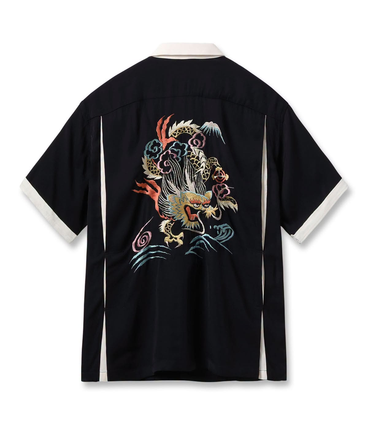 TT39701 SUKA SHIRT “DRAGON” - BLACK