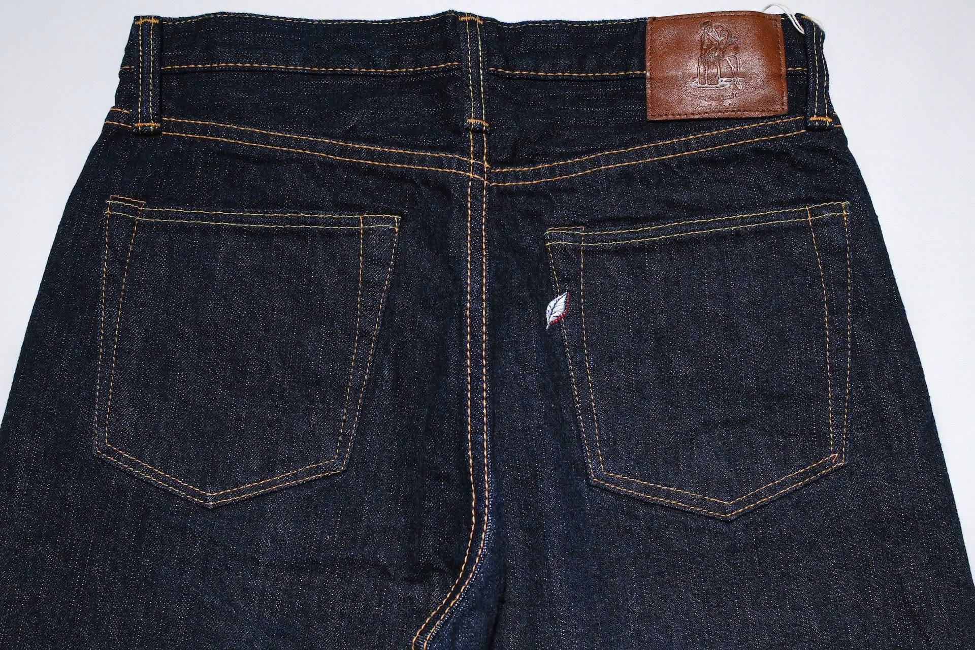XX-002 14oz Denim Piped Straight Wash - INDIGO
