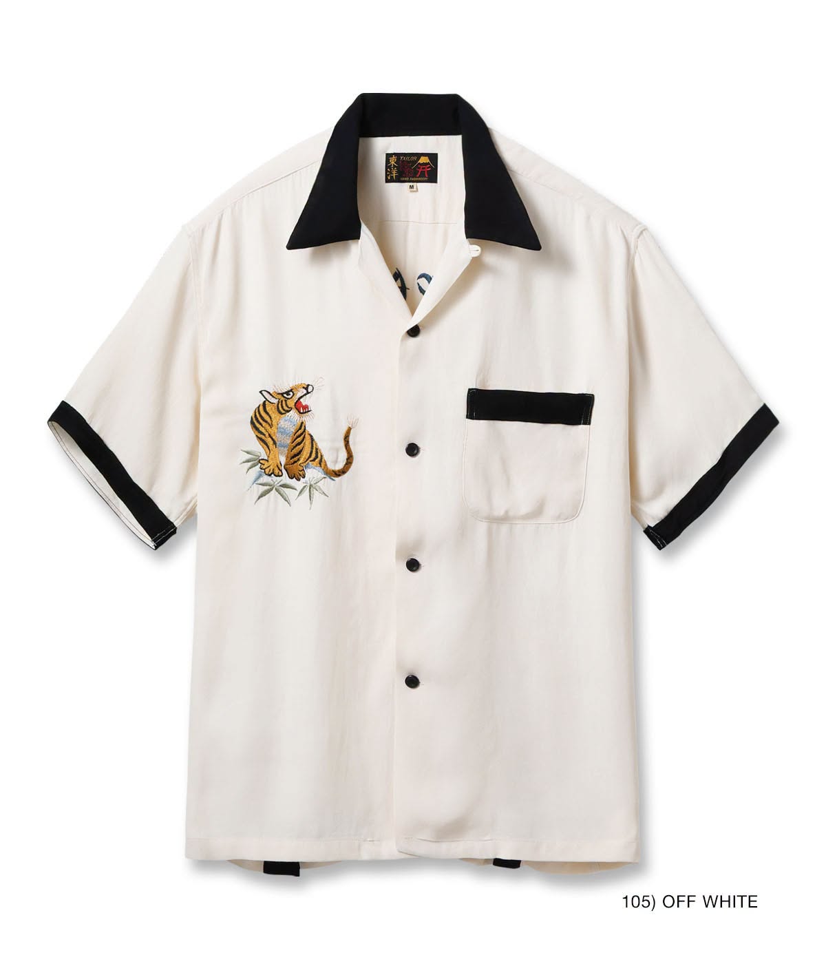TT39700 SUKA SHIRT TIGER - OFF WHITE