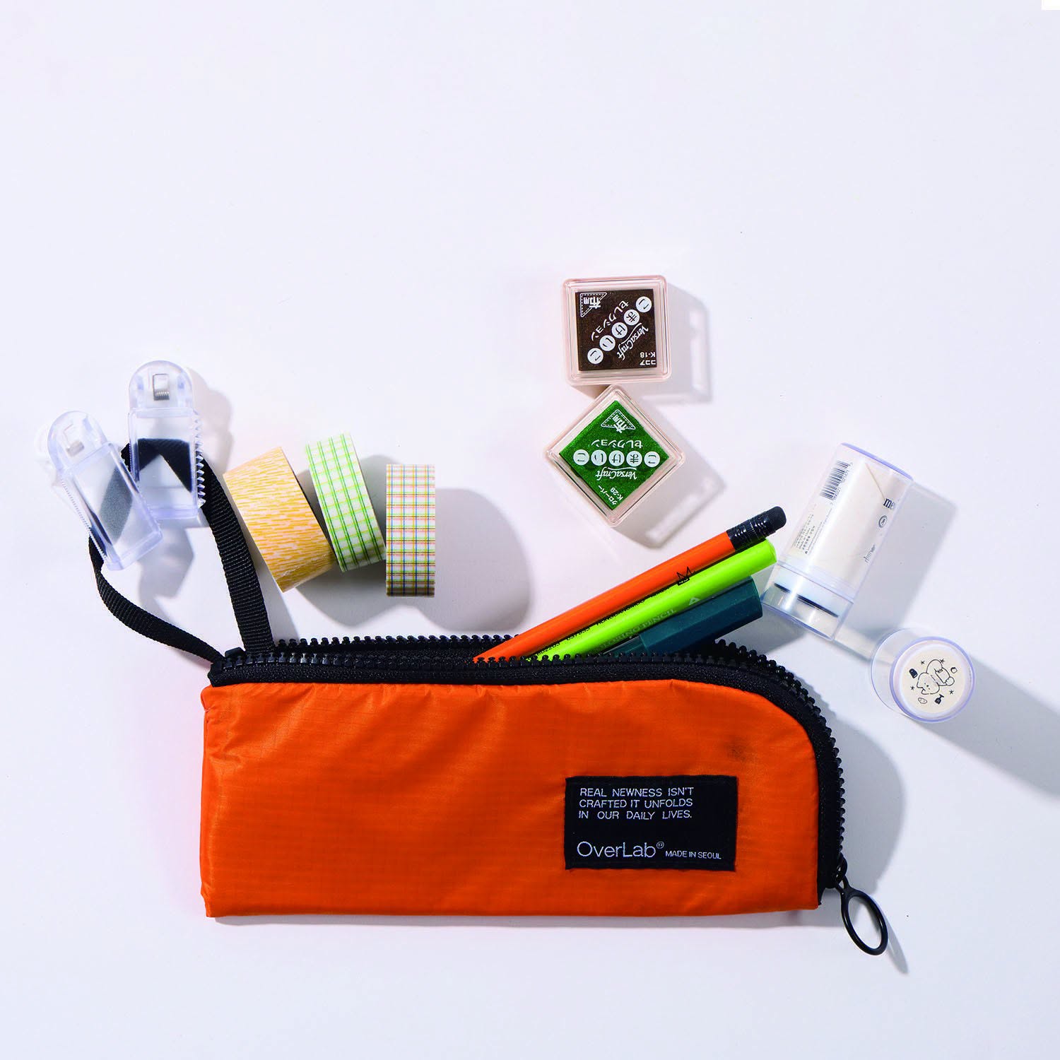 OVPR-130-Holdy pencil case - ORANGE