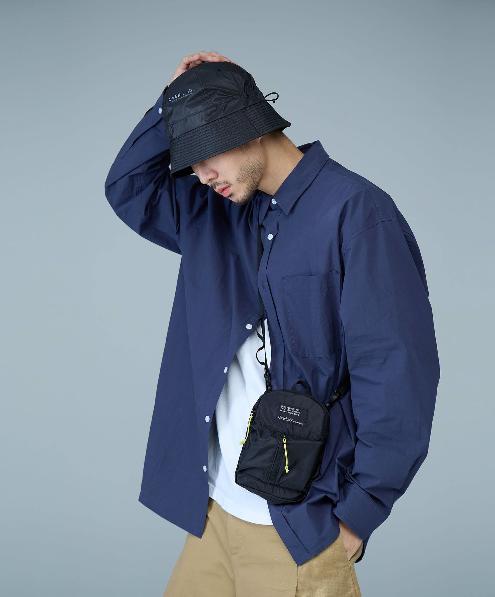 OVPR-129-Urban mini cross bag - BLACK