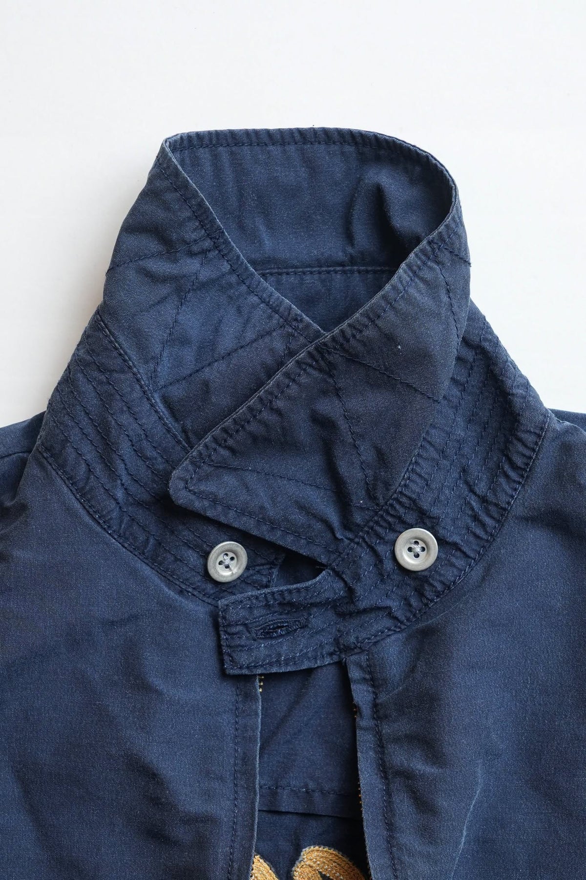 NYLON US NAVY PATTRIOT WINDBREAKER - INDIGO