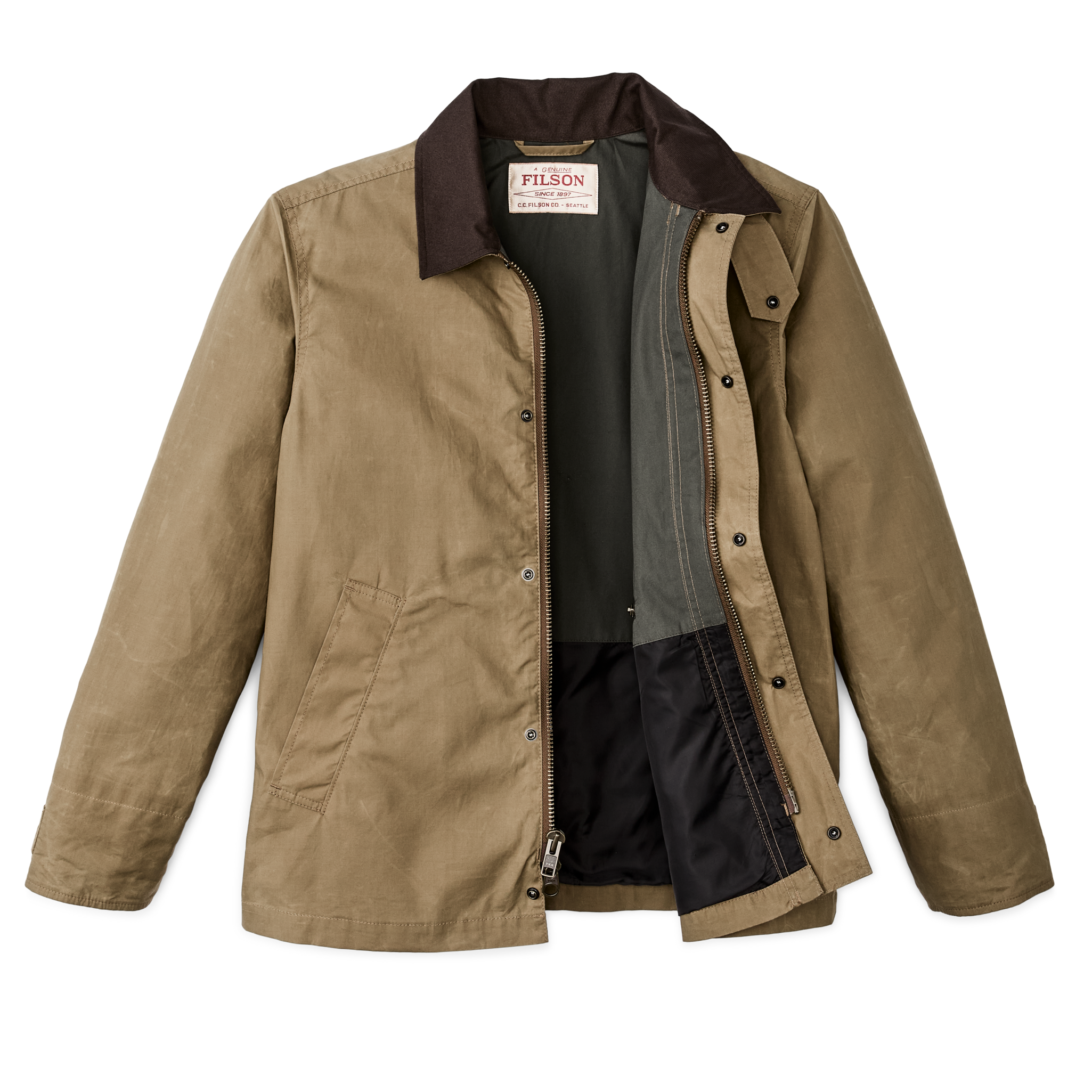 RANGER SHORT FIELD JACKET - DARK BEIGE