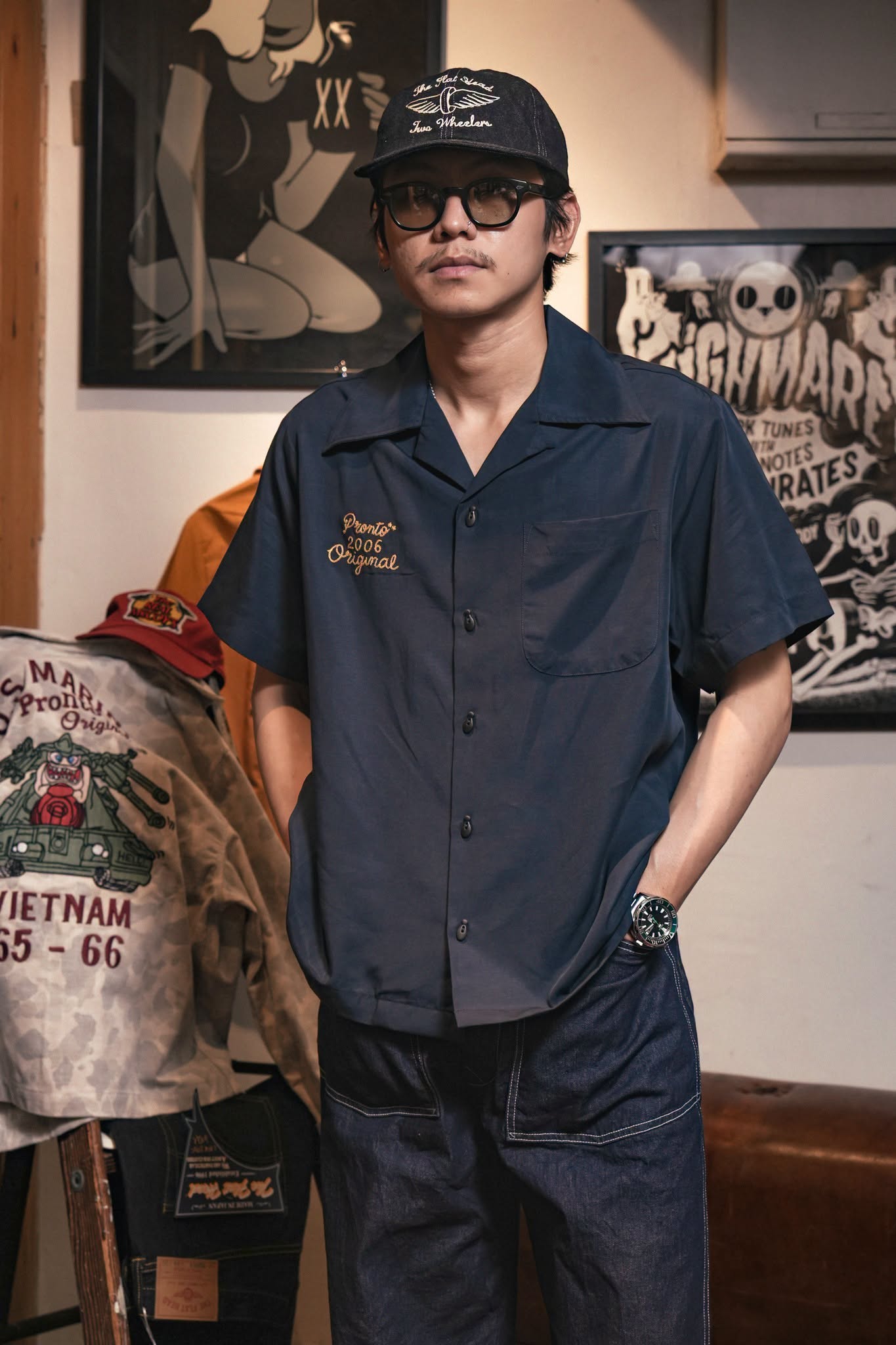 PRONTO LANES - ROAD RUNNER NAVY