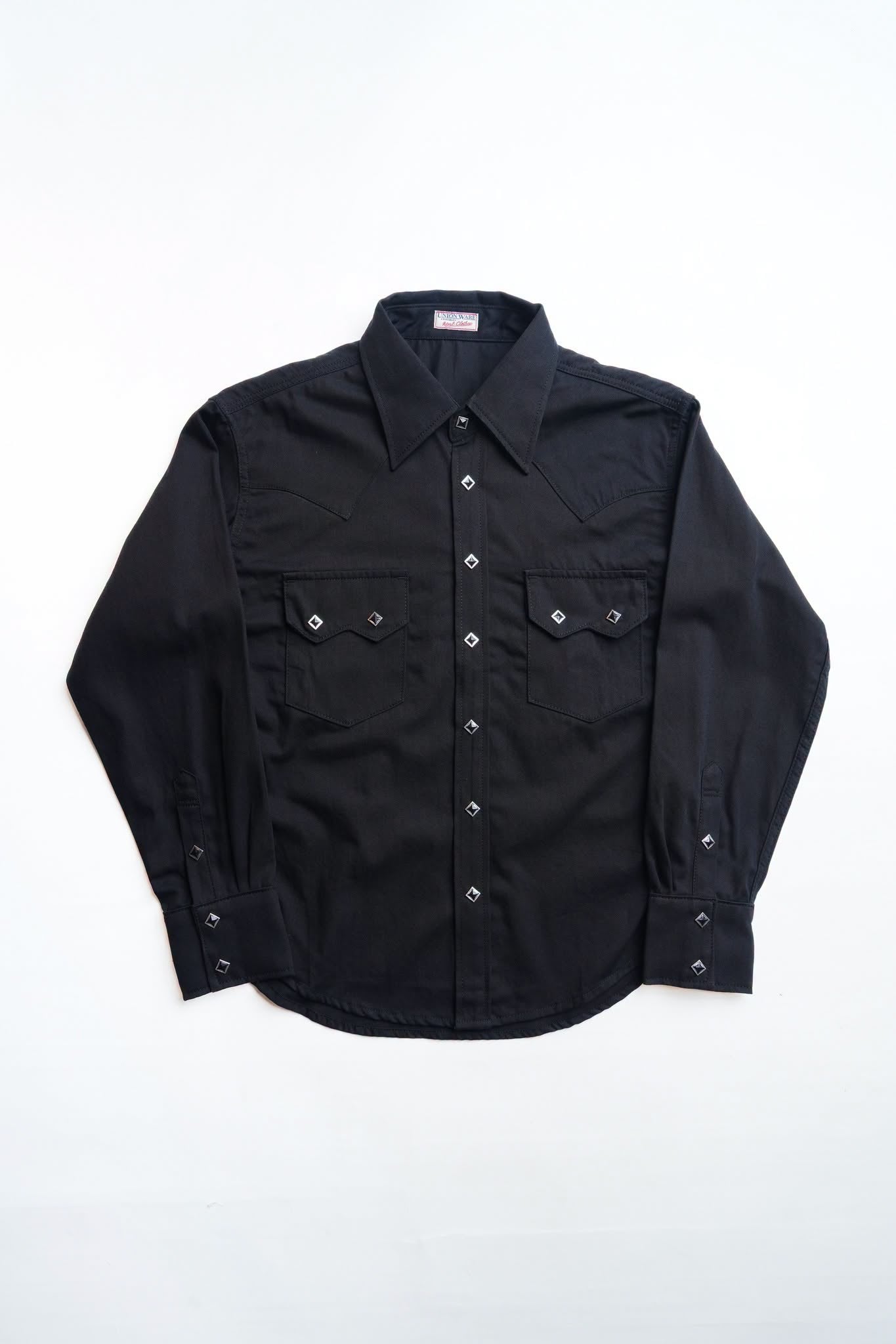 Mod Western Shirt - Black Selvedge