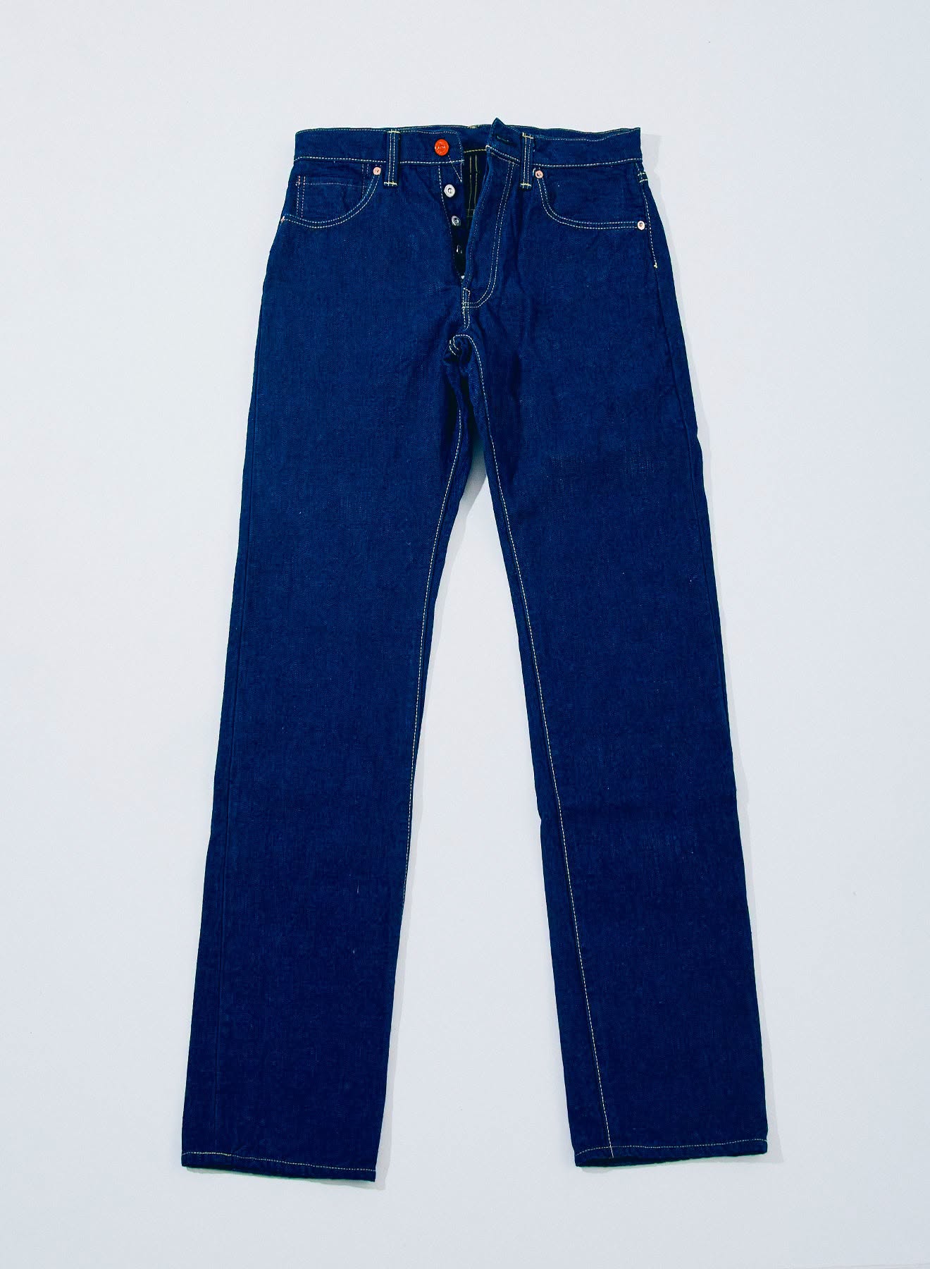 S3000XX15oz-SH Seigaiha Wide Straight model - INDIGO