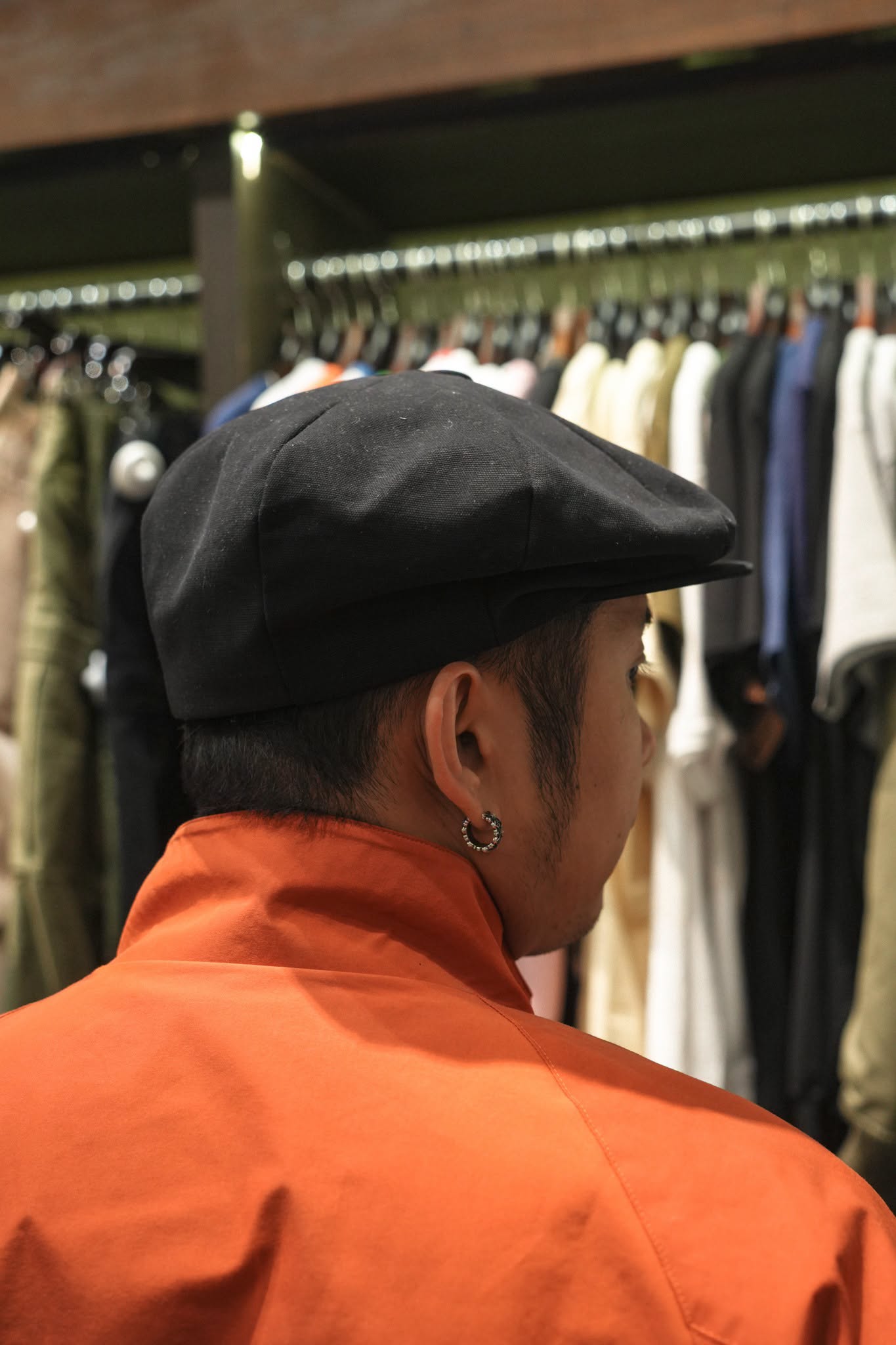 CANVAS NEWSBOY - BLACK