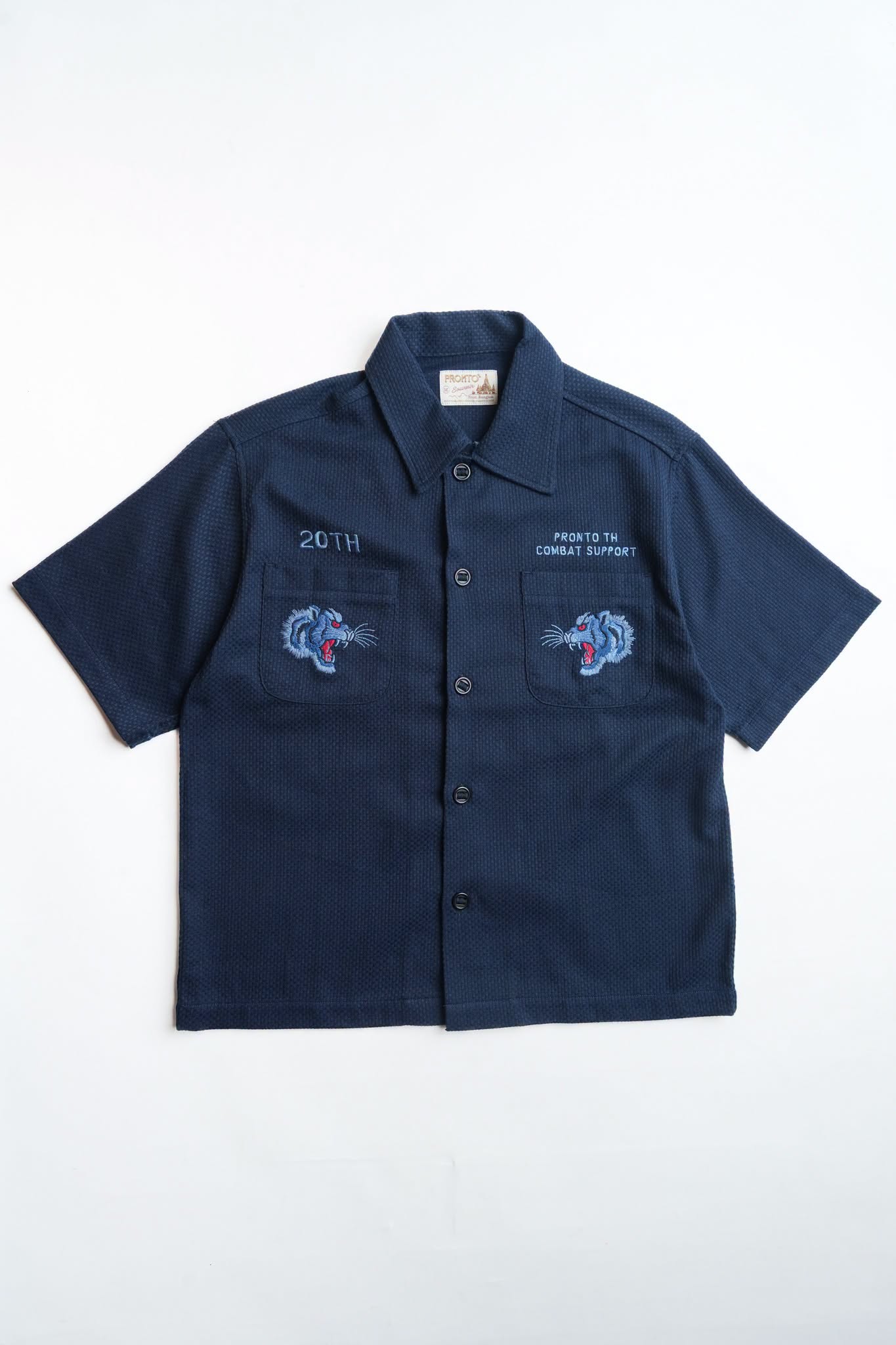 Souvenir Shirt Nakhon Phanom - Indigo Sashiko