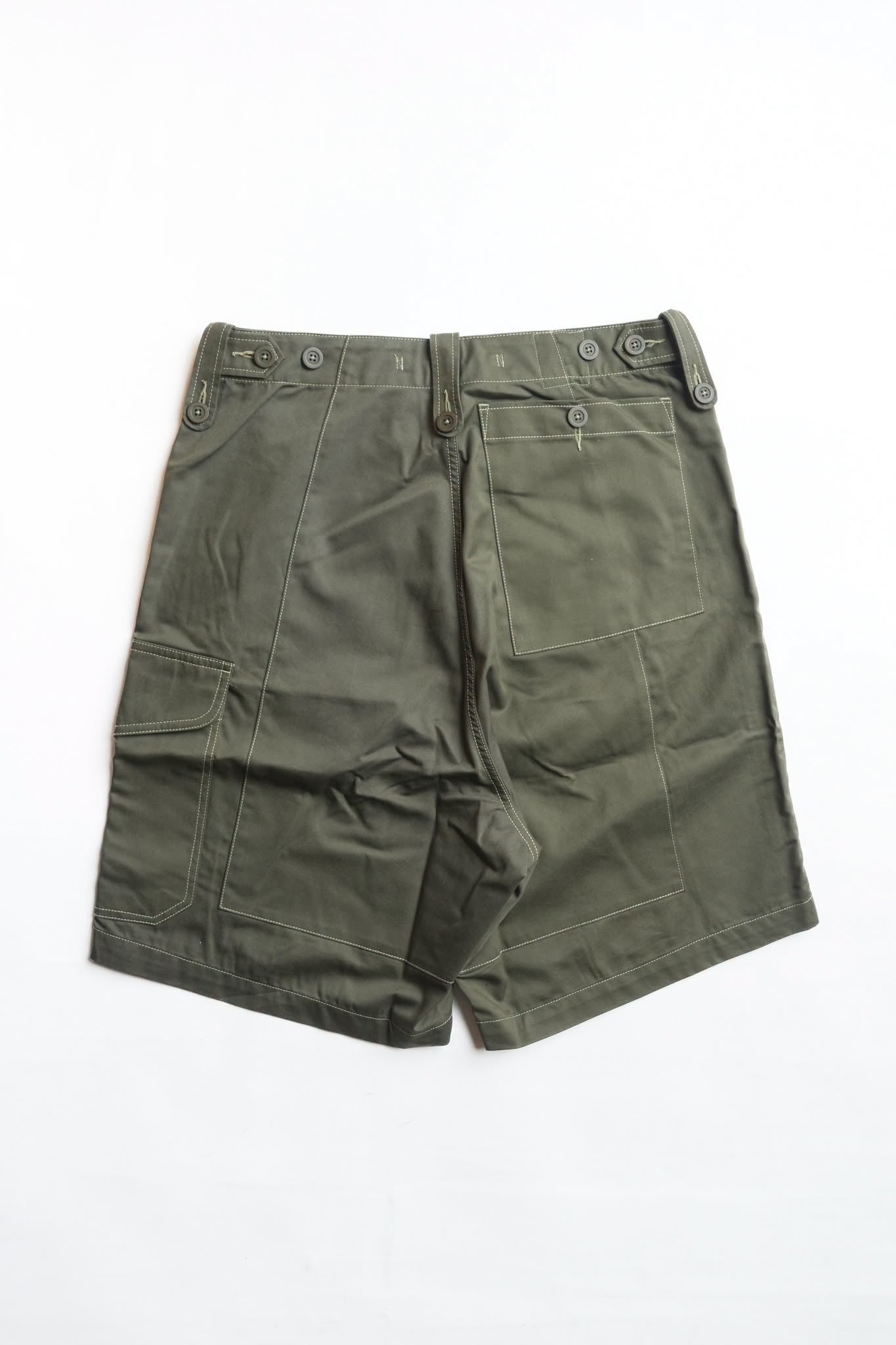 1952 BRITISH ARMY FIRST PATTERN SHORTS - OLIVE