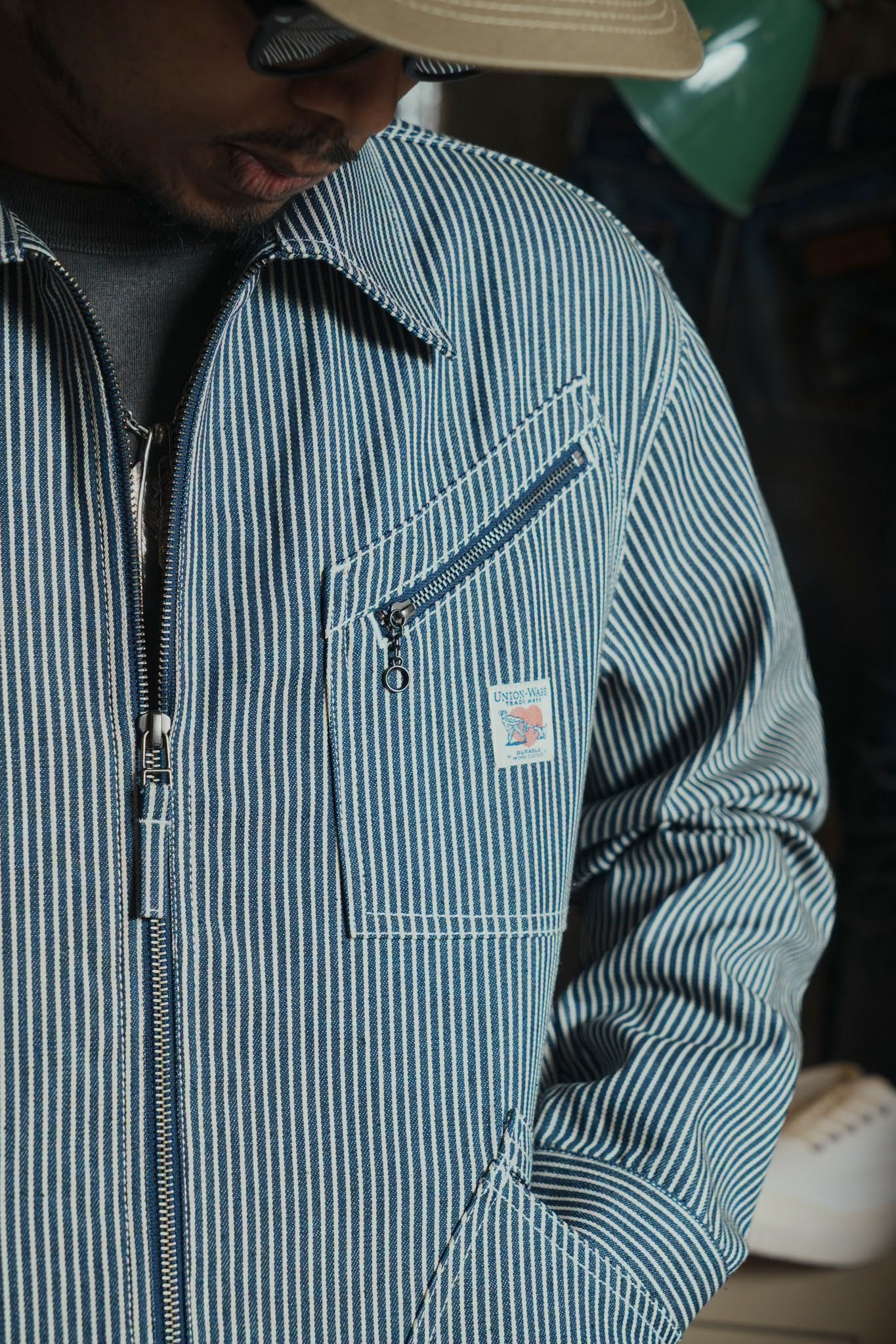 Worker Jacket - Indigo Hickory Selvedge