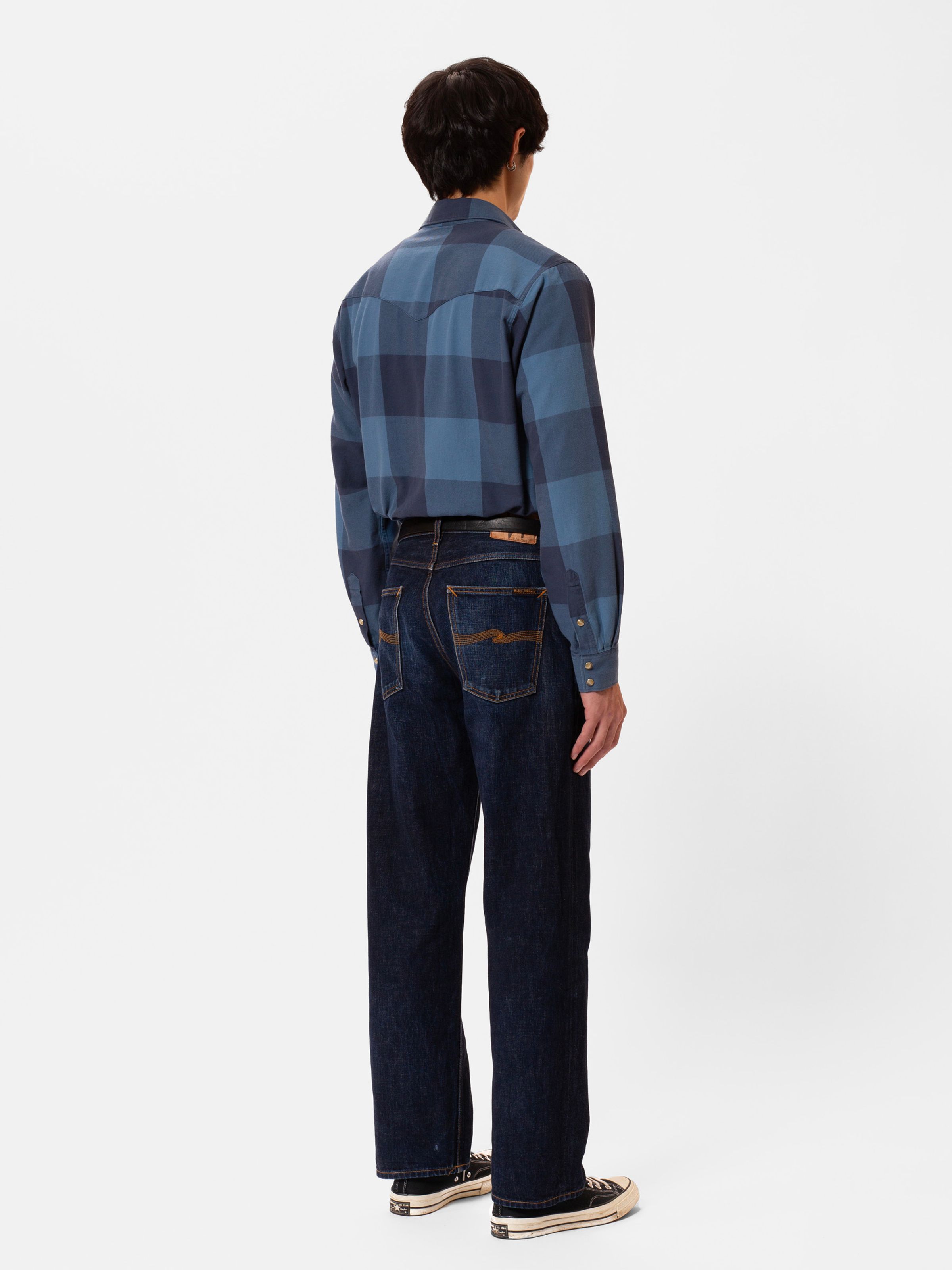 GEORGE FLANNEL SHIRT - BLUE