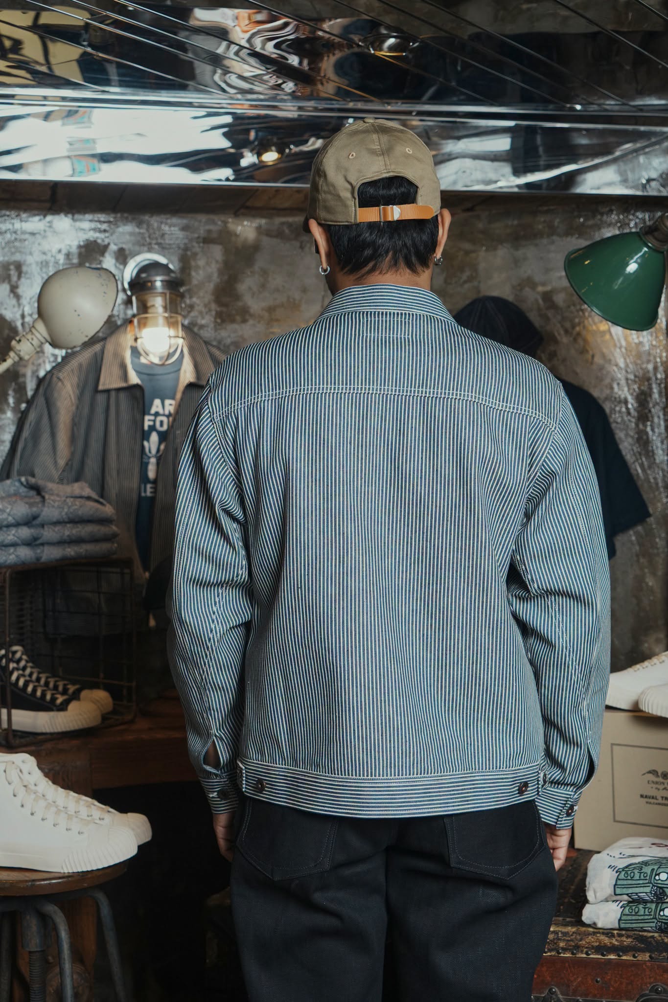 Worker Jacket - Indigo Hickory Selvedge