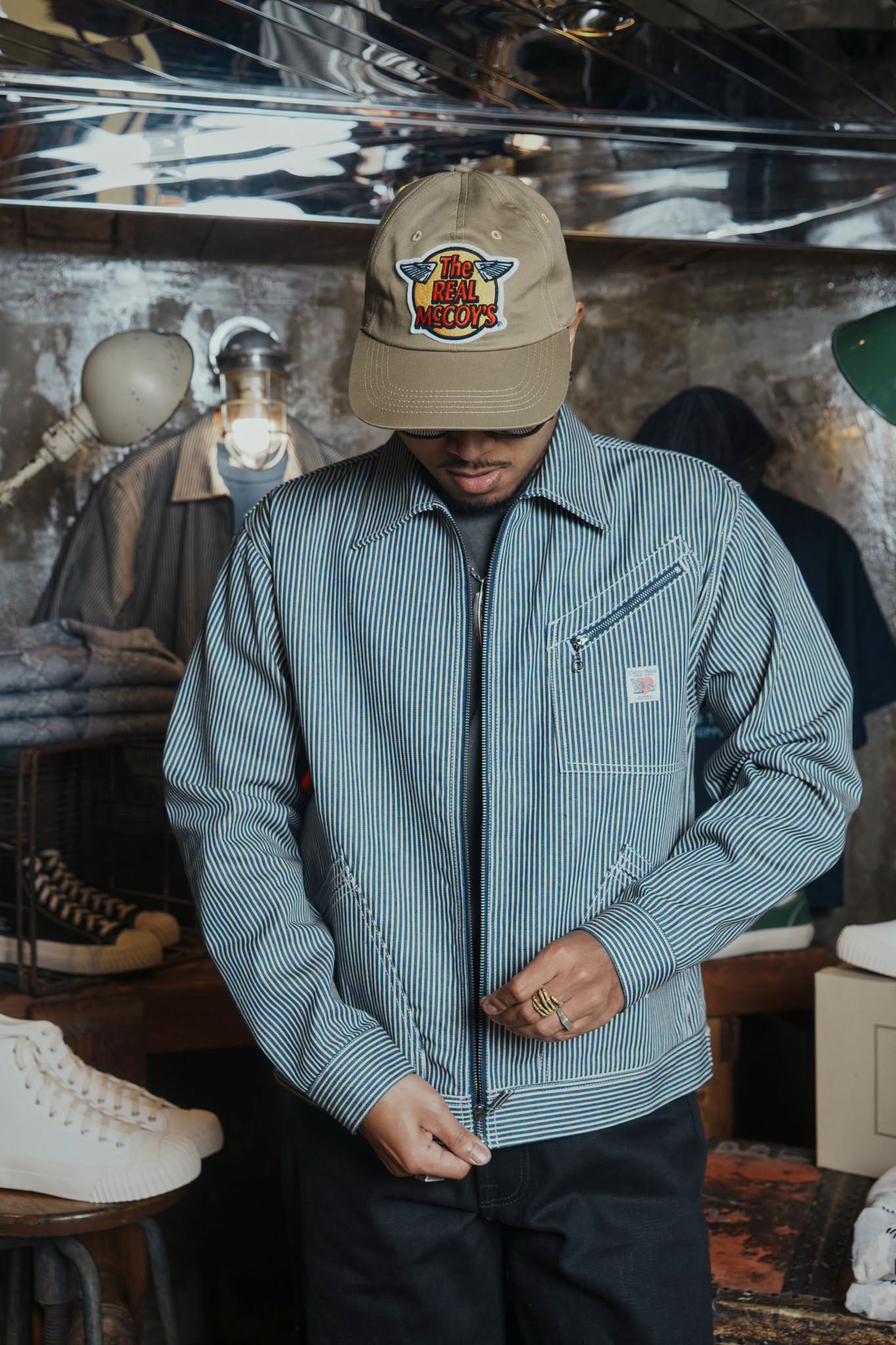 Worker Jacket - Indigo Hickory Selvedge
