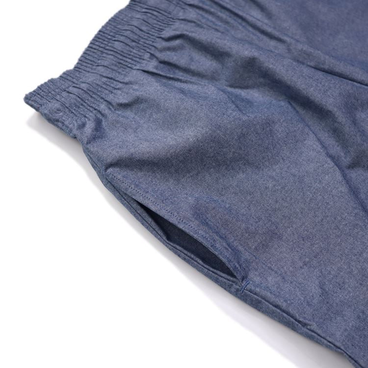 CHEF SHORT PANTS CHAMBRAY - LIGHT BLUE