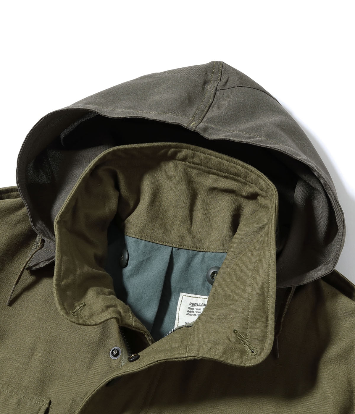 BR15918 Type M-65 “BUZZ RICKSON MFG. CO., INC.” ARMOR IN COMMAND - OLIVE DRAB