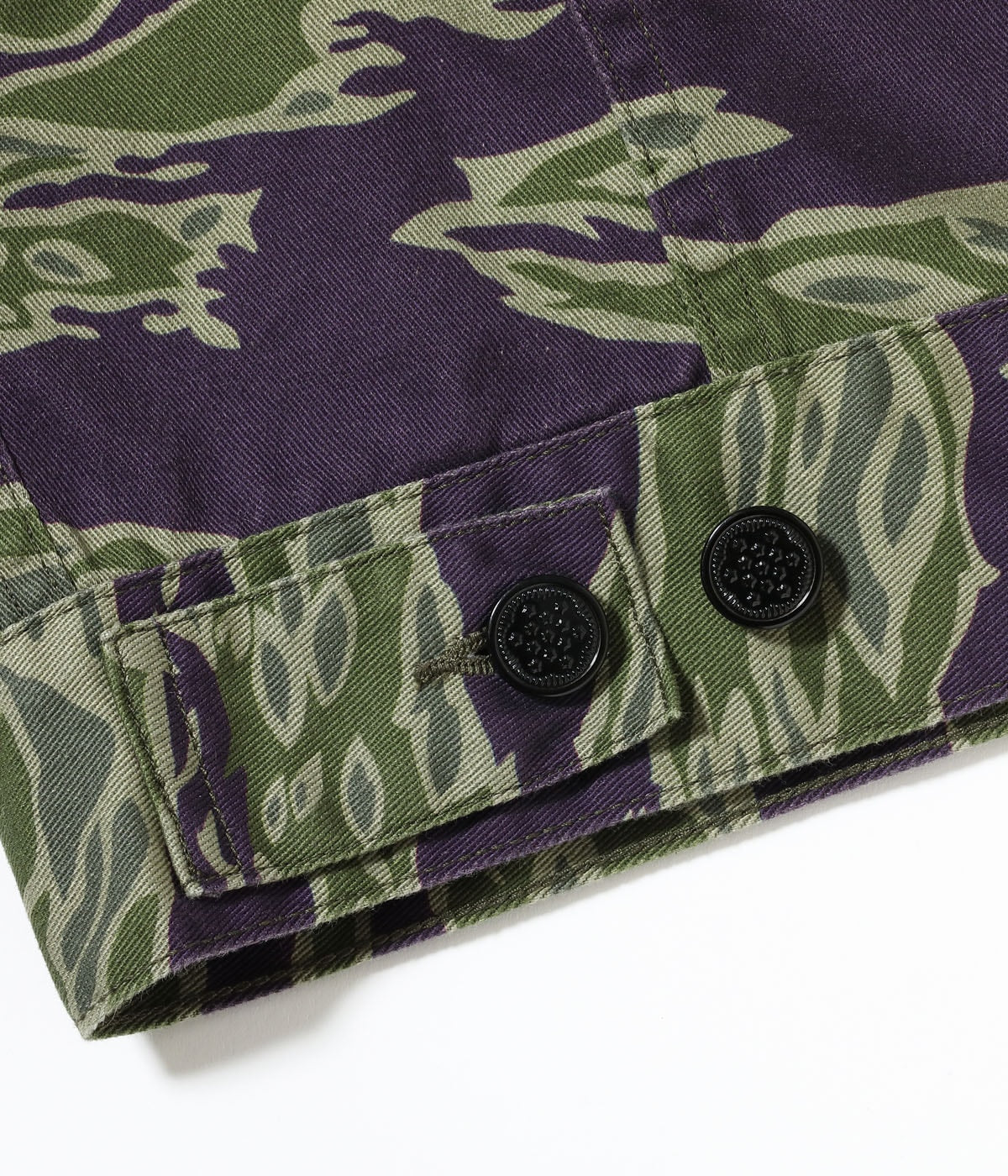 TT15981 Tiger Camouflage Vietnam Tour Jacket 7th COMM. - CAMOUFLAGE