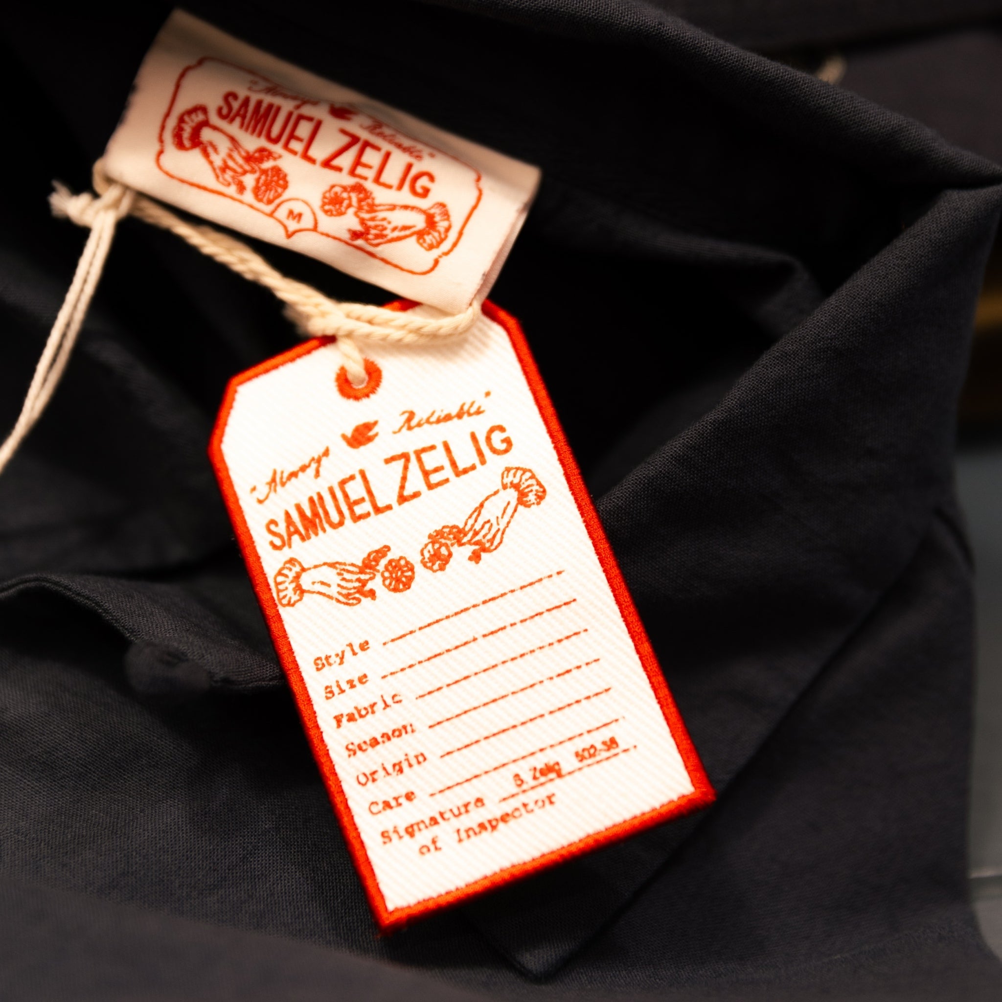 ANTIQUE CAMP SHIRT - VINTAGE BLACK