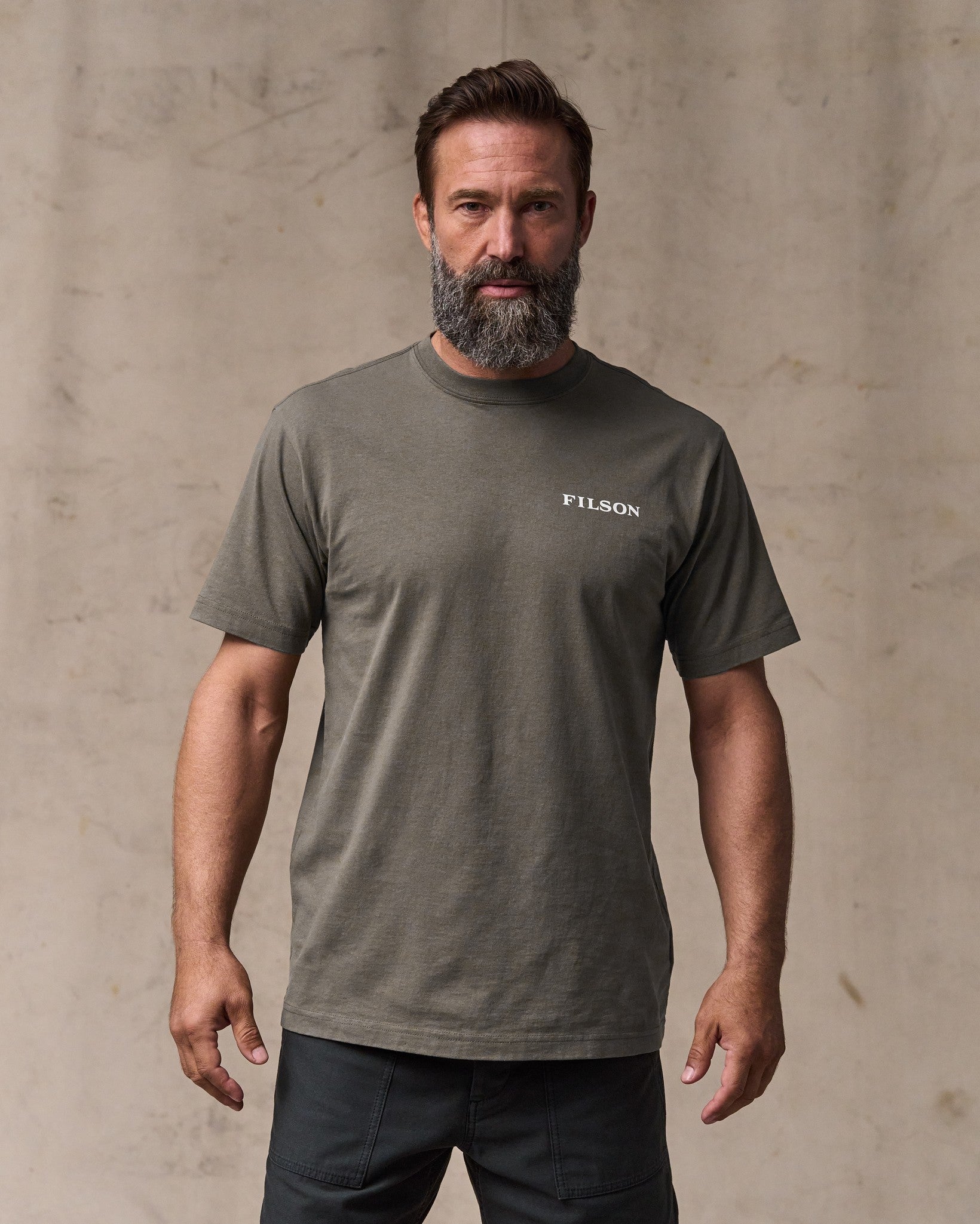 Scenic Graphic T-shirt - Hawk Brown