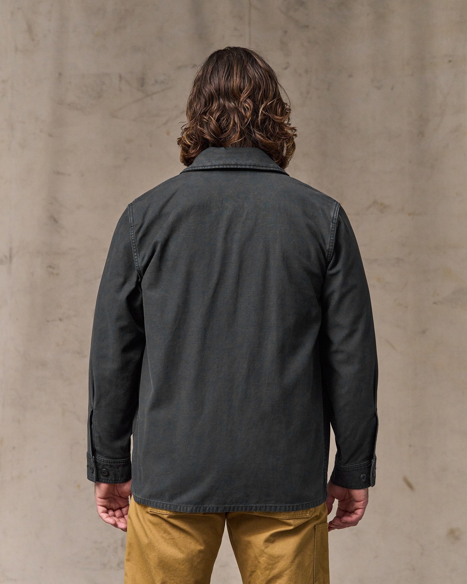 FIELD CRUISER JACKET - WASHED FADED BLACK